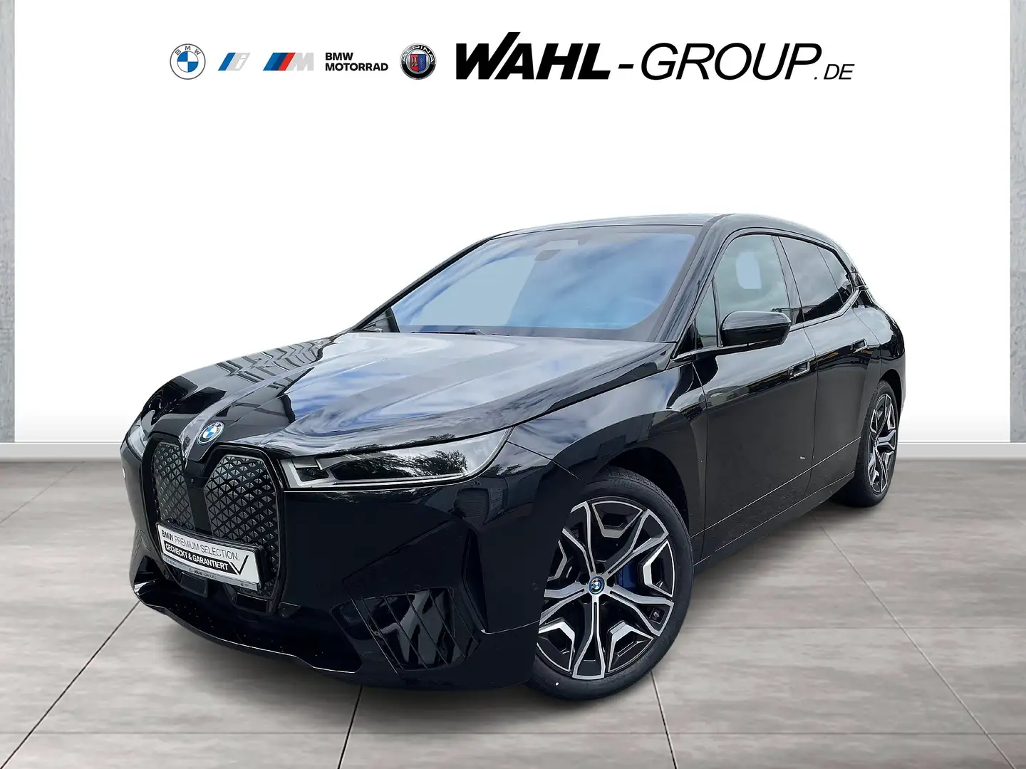 BMW iX xDrive50 SPORTPAKET B&W SURROUND AHK PANO SOFT-CLO Negro - 1