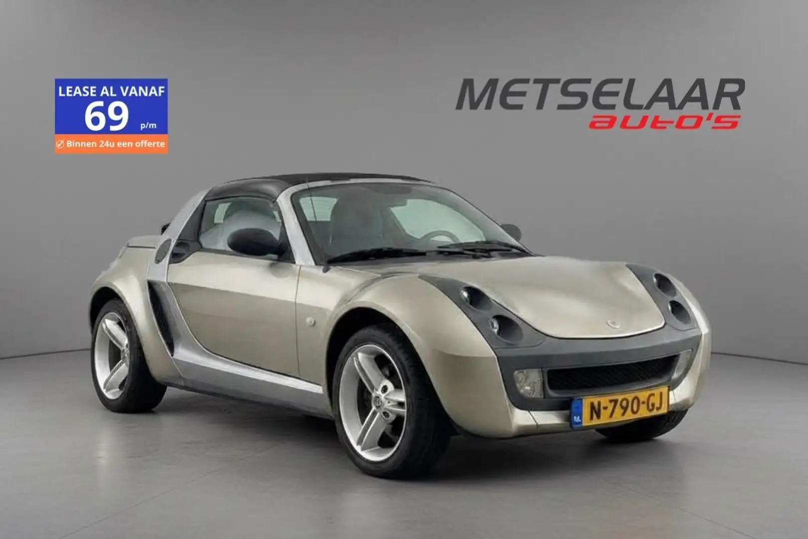 smart roadster 0.7 turbo 100PK Grau - 1