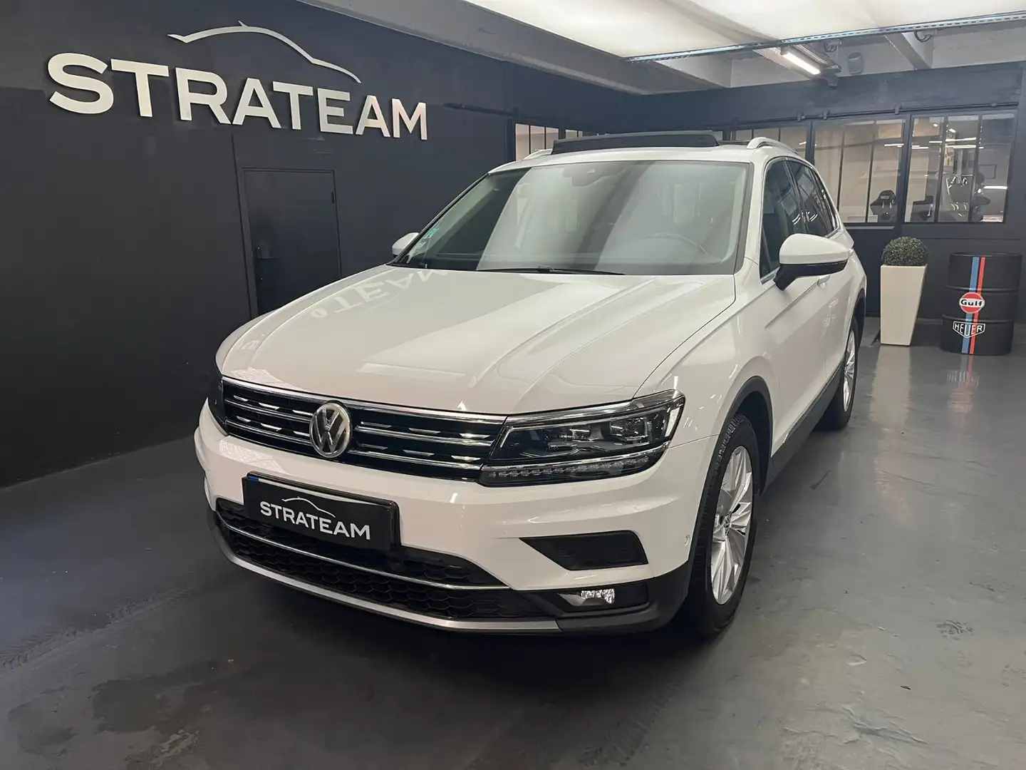 Volkswagen Tiguan 2.0 TDI 150CV Carat BMT DSG Blanc - 1