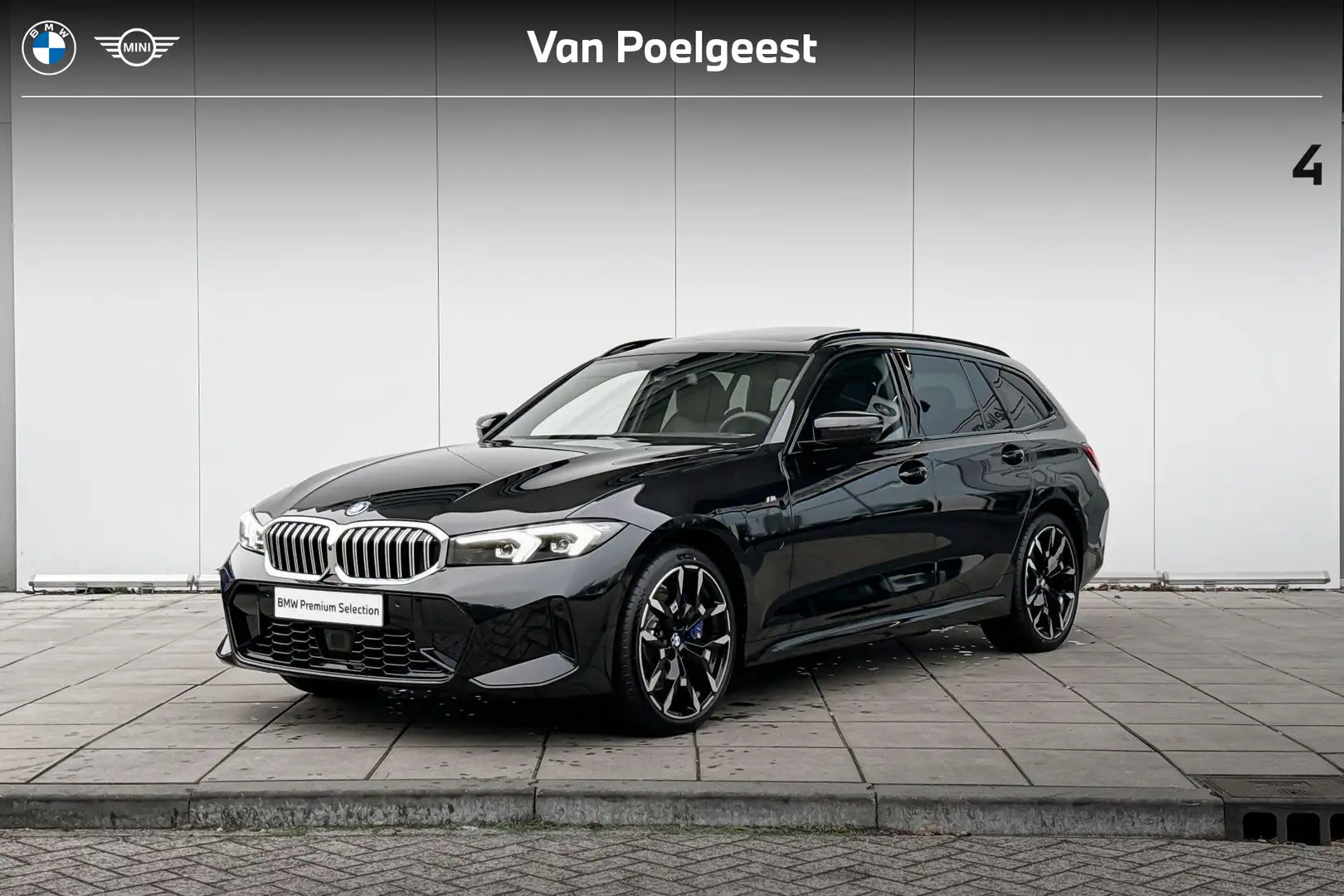 BMW 330 3 Serie Touring 330e M-Sport / Active Cruise Contr Noir - 1