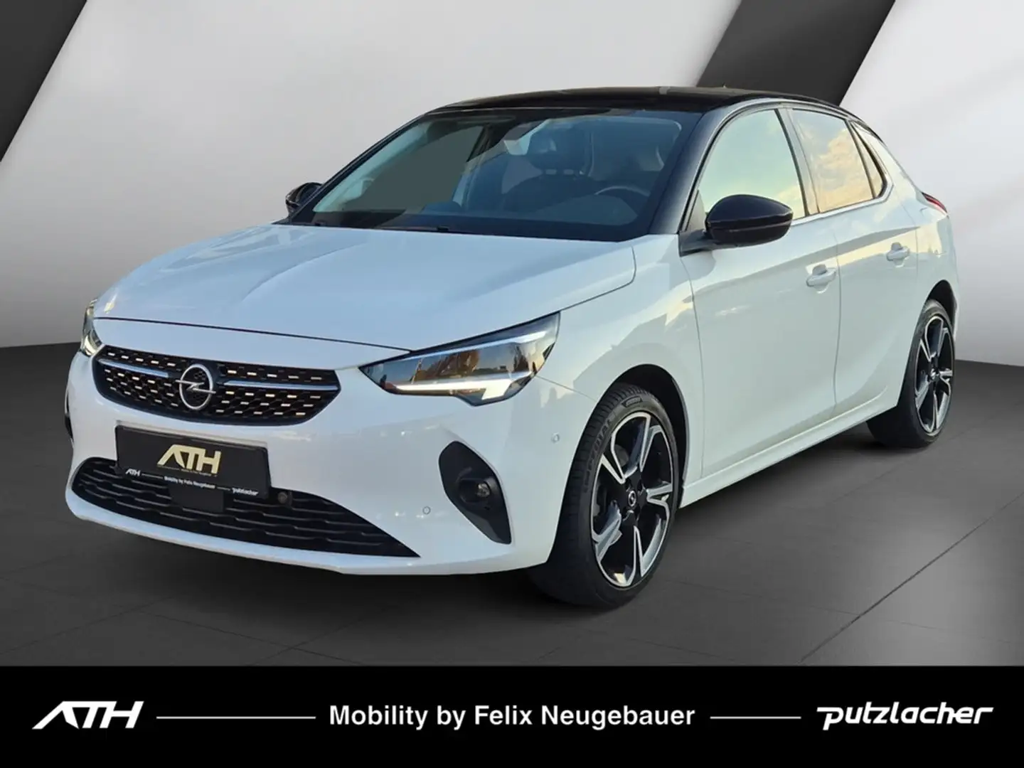 Opel Corsa F 1.2 Elegance Blanc - 1