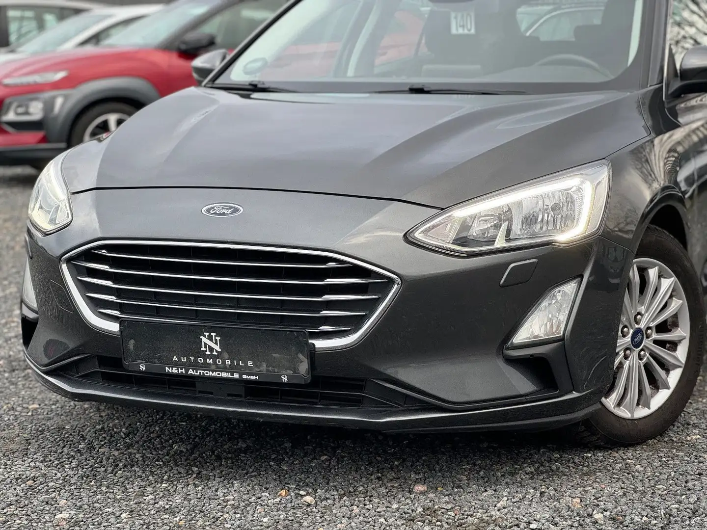 Ford Focus 1,0 EcoBoostTitanium Auto Gris - 2