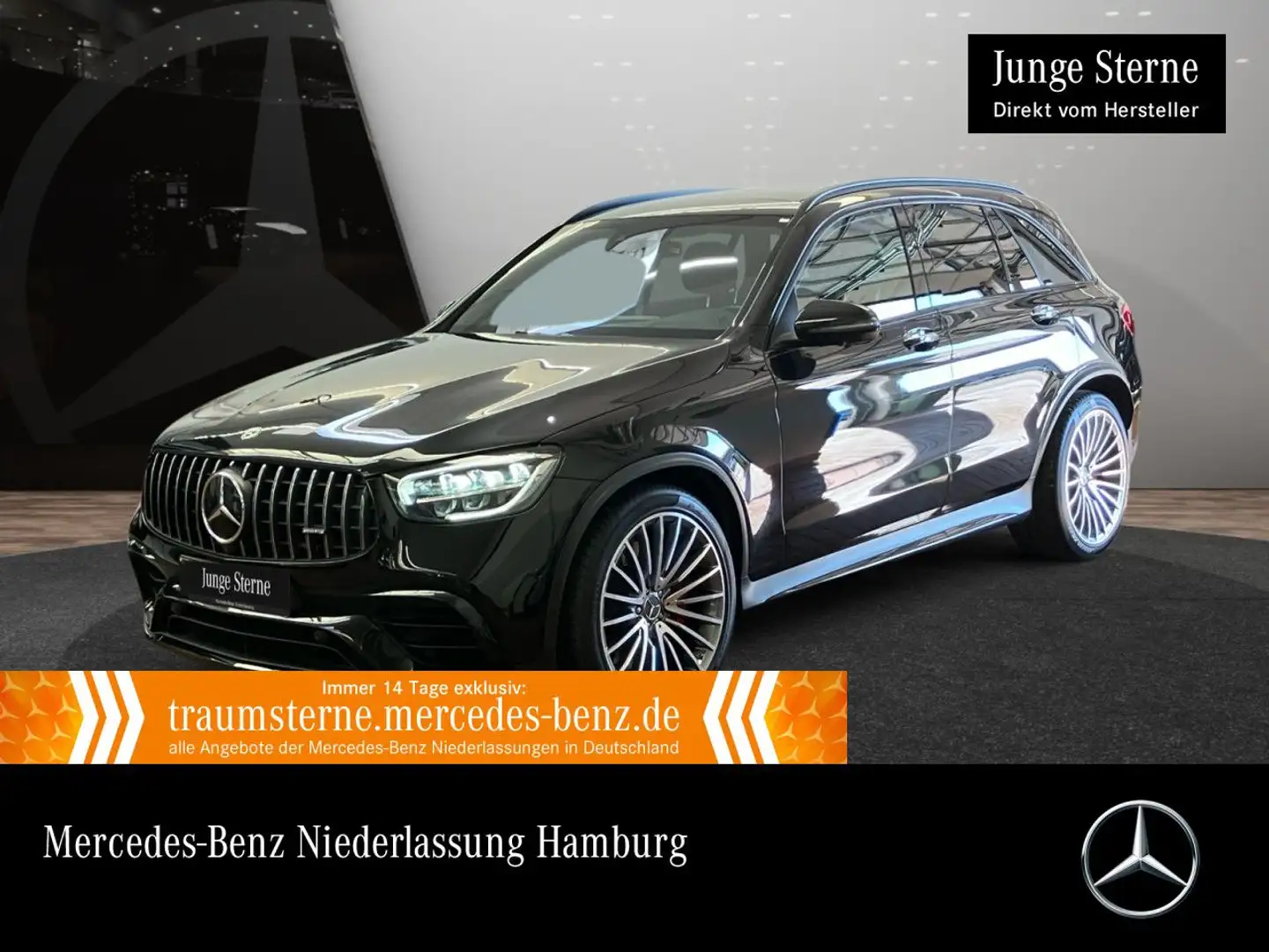 Mercedes-Benz GLC 63 AMG GLC 63 S 4M NIGHT+DRIVERS+PANO+360+AHK+LED+FAHRASS Černá - 1