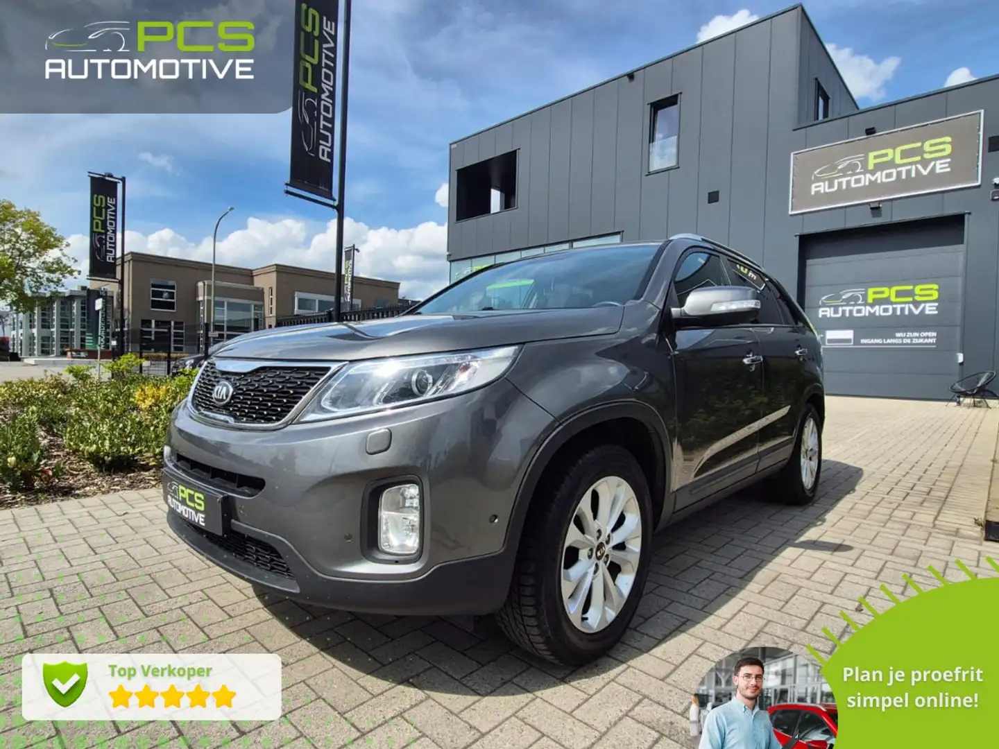 Kia Sorento 2.0 CRDi 4WD Fusion 7pl. / 1e Eigenaar Grigio - 1