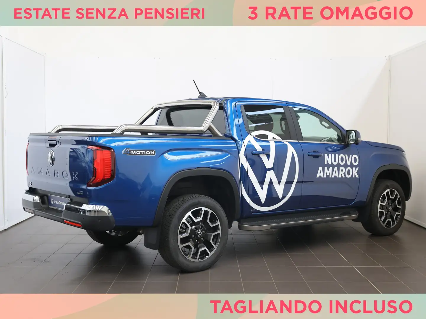 Volkswagen Amarok 3.0 tdi v6 style 4motion auto Blu/Azzurro - 2