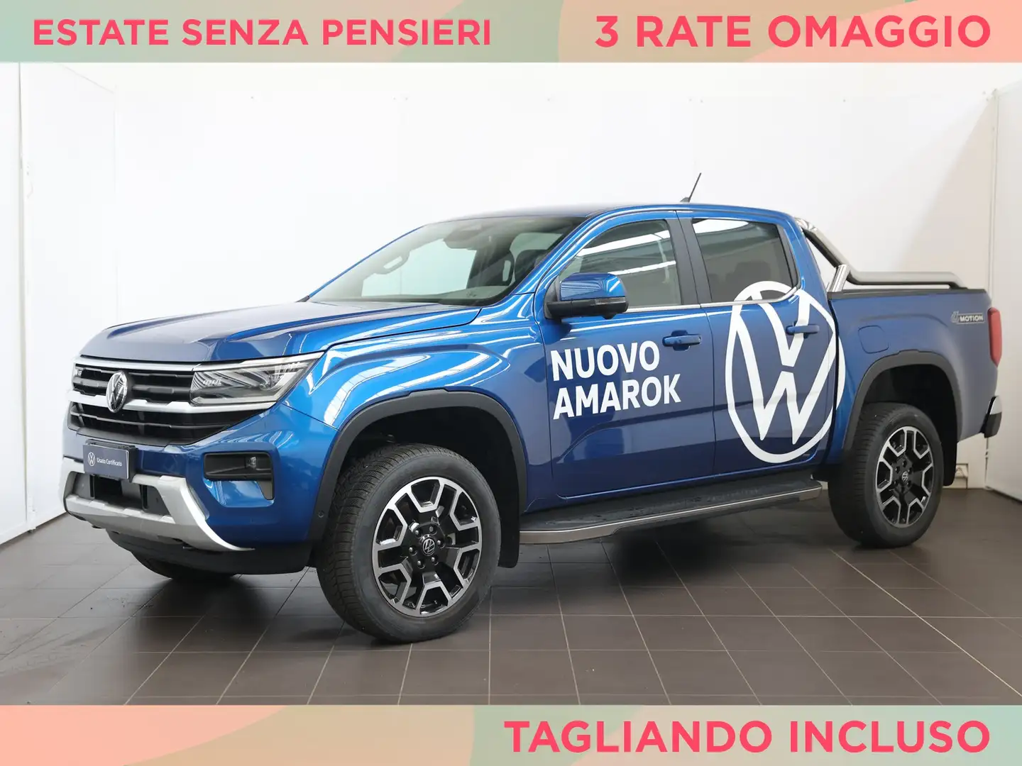 Volkswagen Amarok 3.0 tdi v6 style 4motion auto Blu/Azzurro - 1