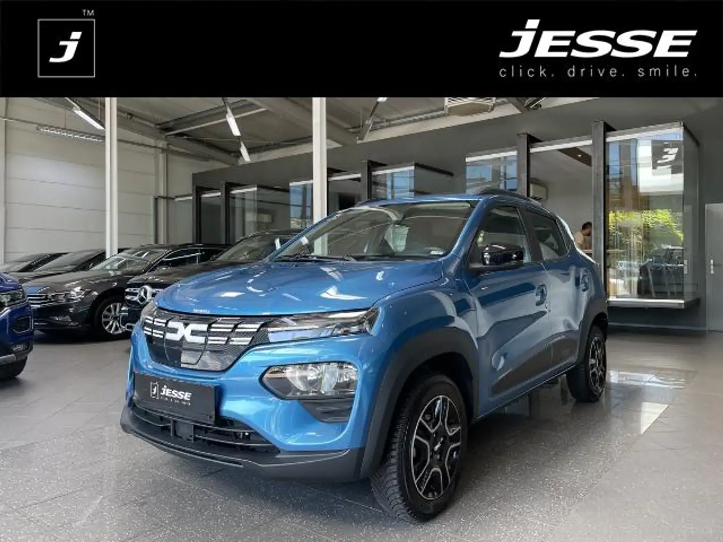 Dacia Spring Essential Electric Navi Klima RCAM Bleu - 1