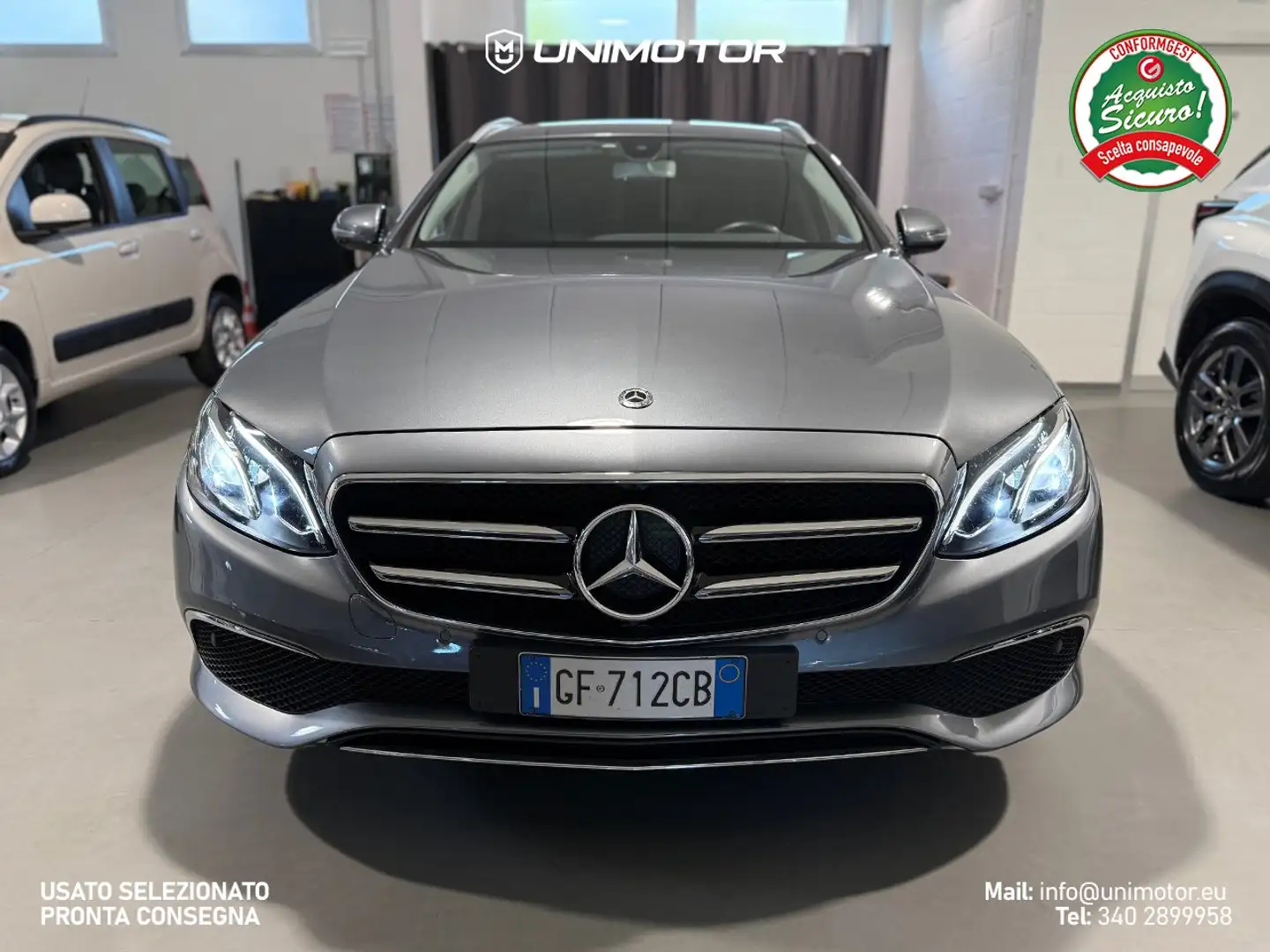 Mercedes-Benz E 220 d SW Business Sport 194cv Automatic - IVA esposta Gris - 2