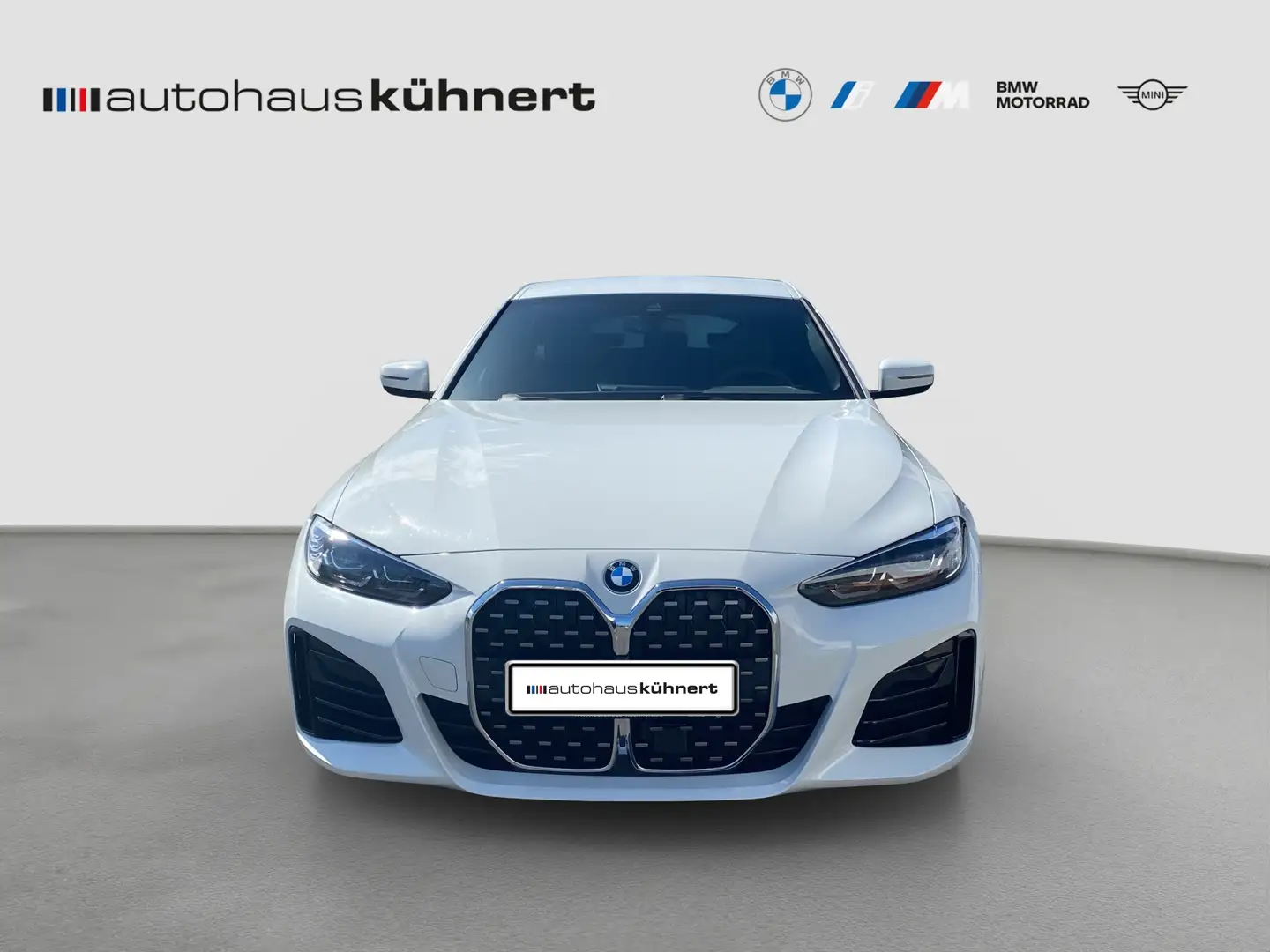 BMW 420 d Gran Coupe ///M Sport LC+ SAG Sportlenkung Blanc - 2