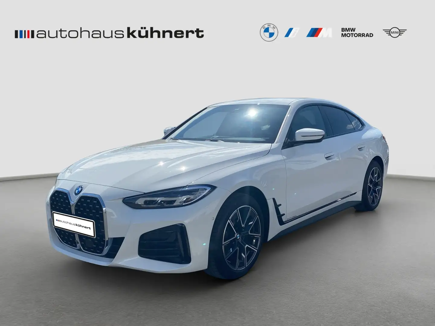 BMW 420 d Gran Coupe ///M Sport LC+ SAG Sportlenkung Blanc - 1