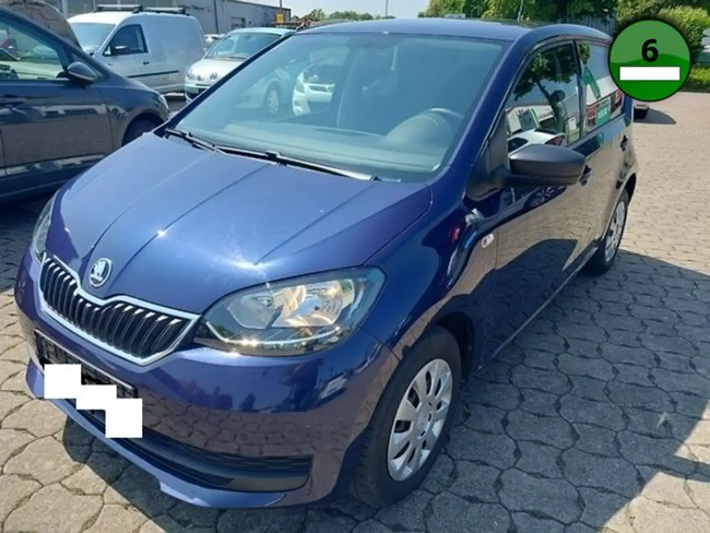 Skoda Citigo 1.0 MPI Cool Edition Klima el.Fh v. PD ZV Bleu - 1