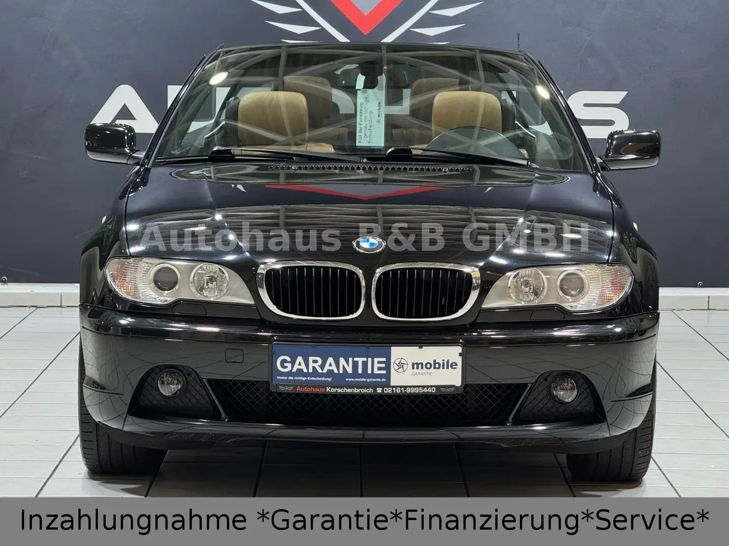 BMW 318 Cabrio*2.HD*Sport*Xenon*Leder*Tempo*PDC*SHZ Noir - 2