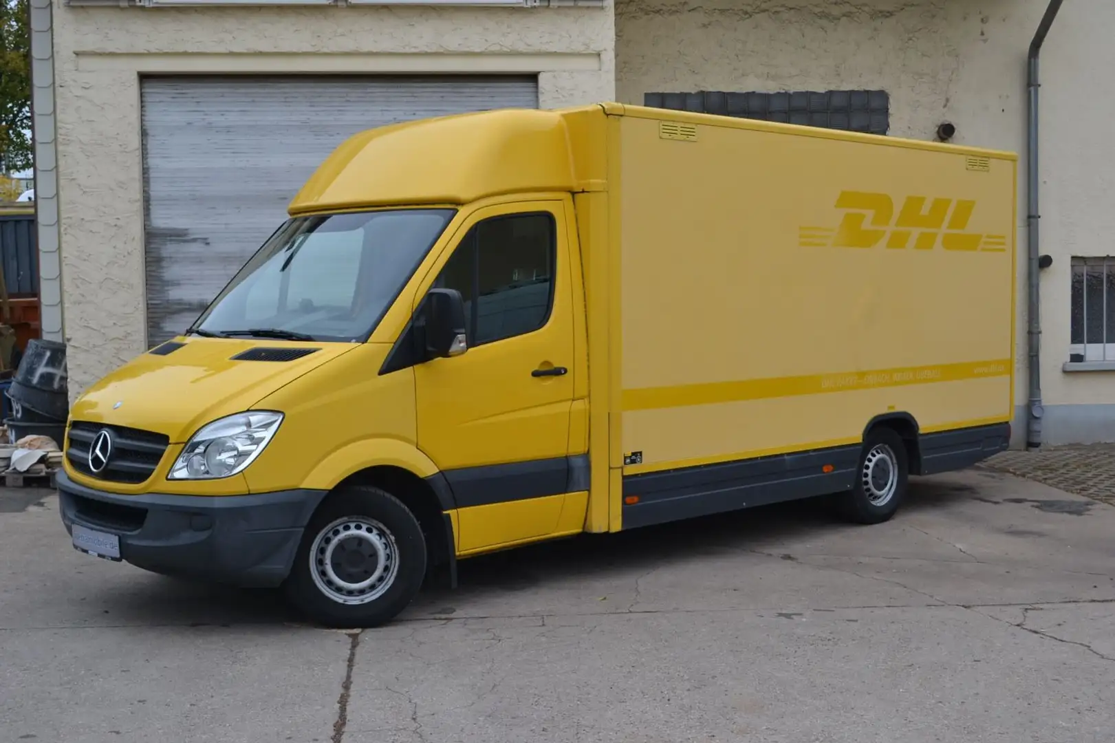 Mercedes-Benz Sprinter II 310CDI Postkoffer Koffer Regal Maxi Gelb - 1