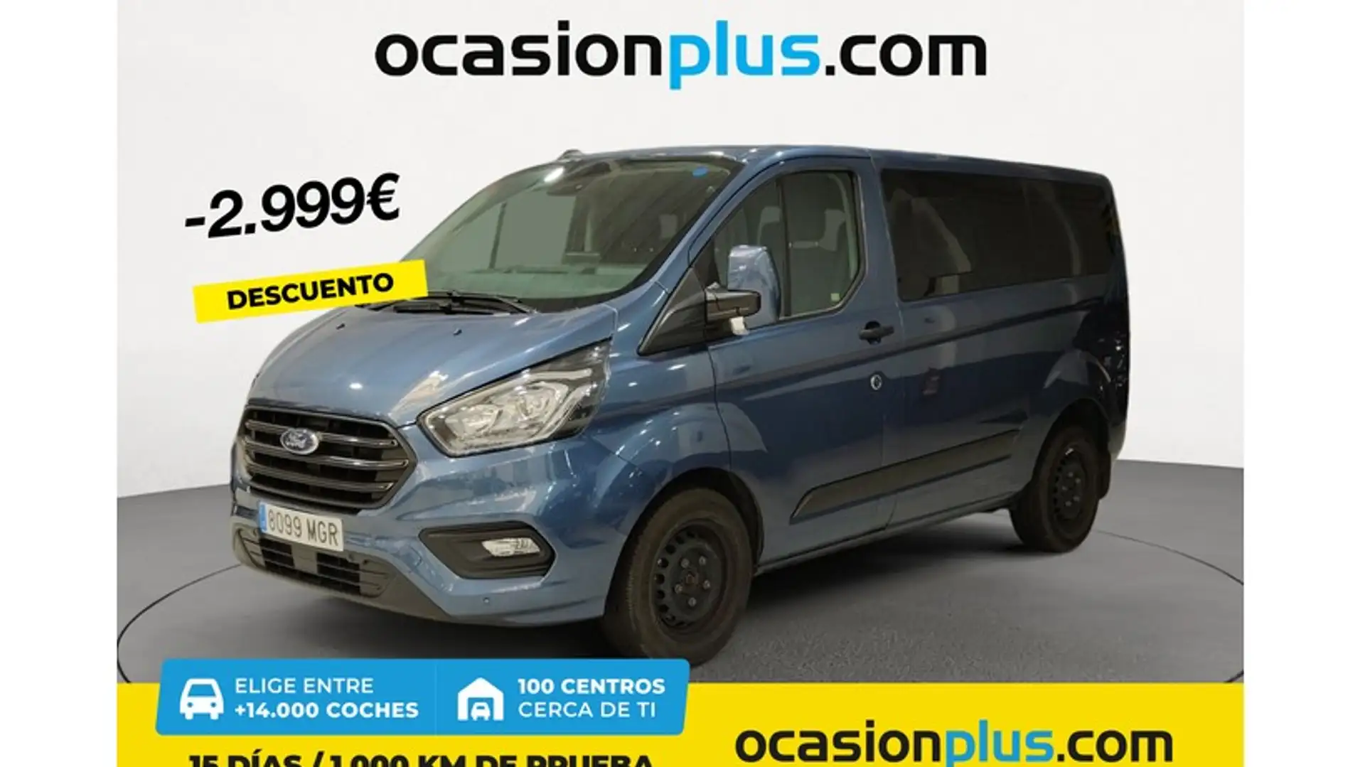 Ford Transit Custom FT 320 L1 Kombi Trend EcoBlue 130 Azul - 1