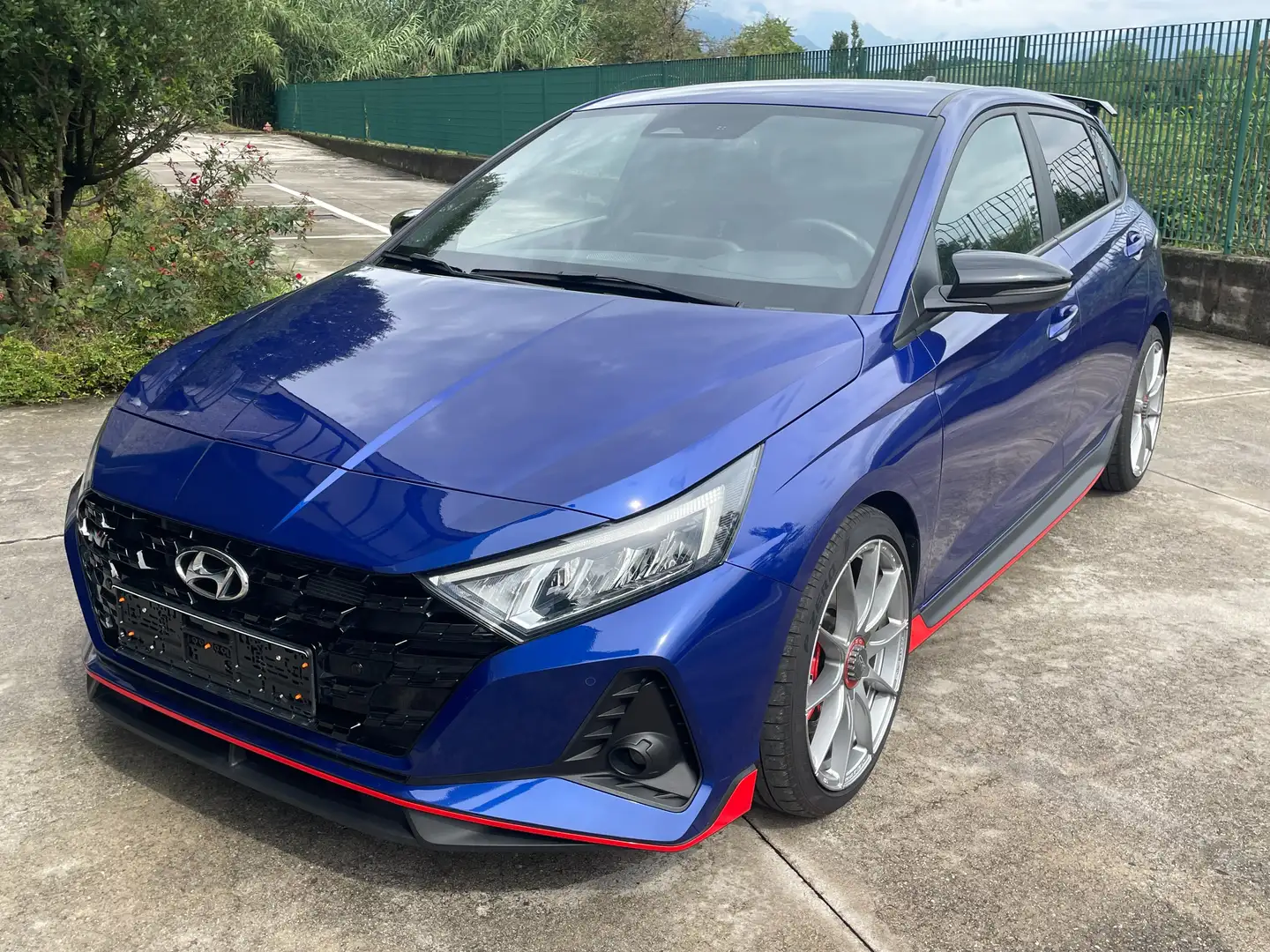 Hyundai i20 N-Performance UNIPRO*Techno Pack*SERVICE HYUNDAI Blau - 1