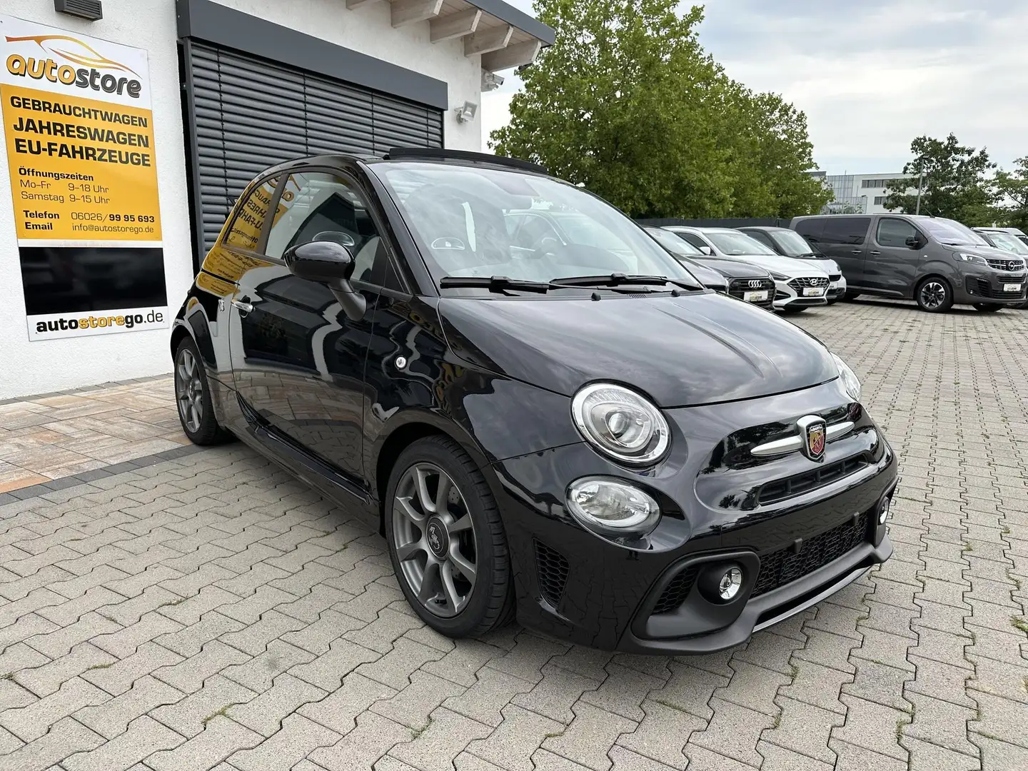 Abarth 595C 121 kW (165 PS), Autom. 5-Gang, Frontantrieb Negro - 2