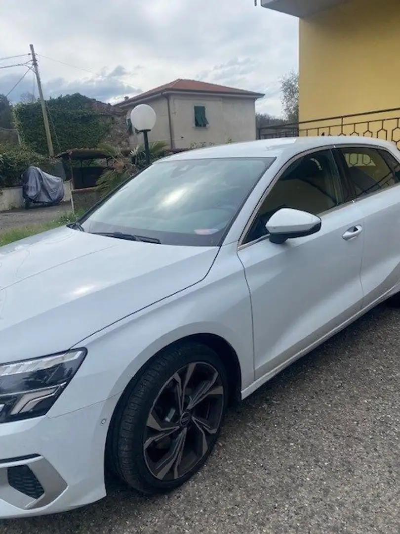 Audi A3 A3 Sportback 30 2.0 tdi Business Advanced Bianco - 2