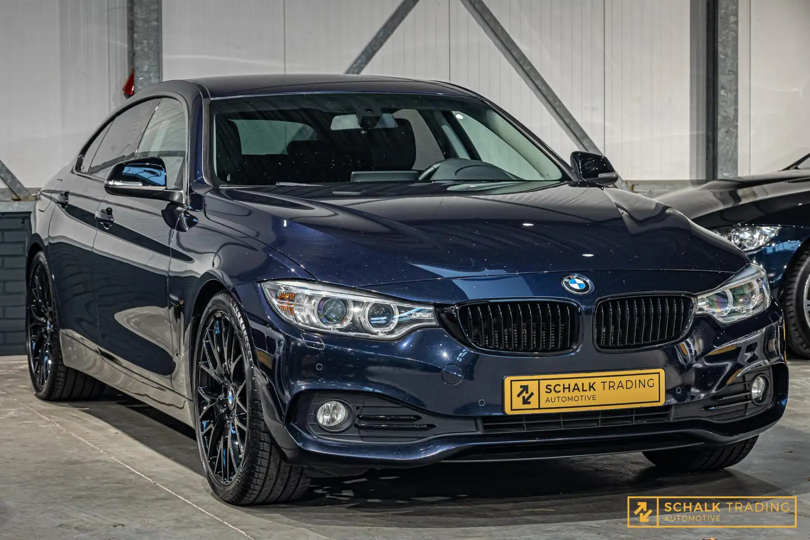 BMW 420 4-serie Gran Coupé 420d High Ex|NAP|PDC voor&achte Bleu - 2