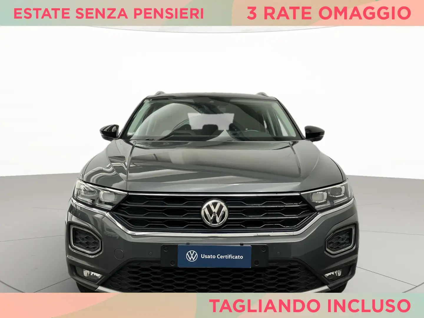 Volkswagen T-Roc 1.5 tsi advanced dsg Gri - 2