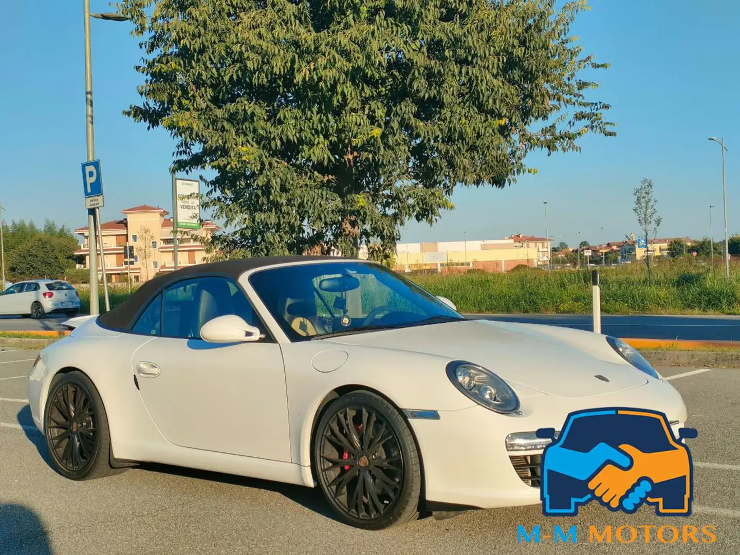 Porsche 911 MK2 997 Carrera 2S 3.8 Cabrio Bianco - 2