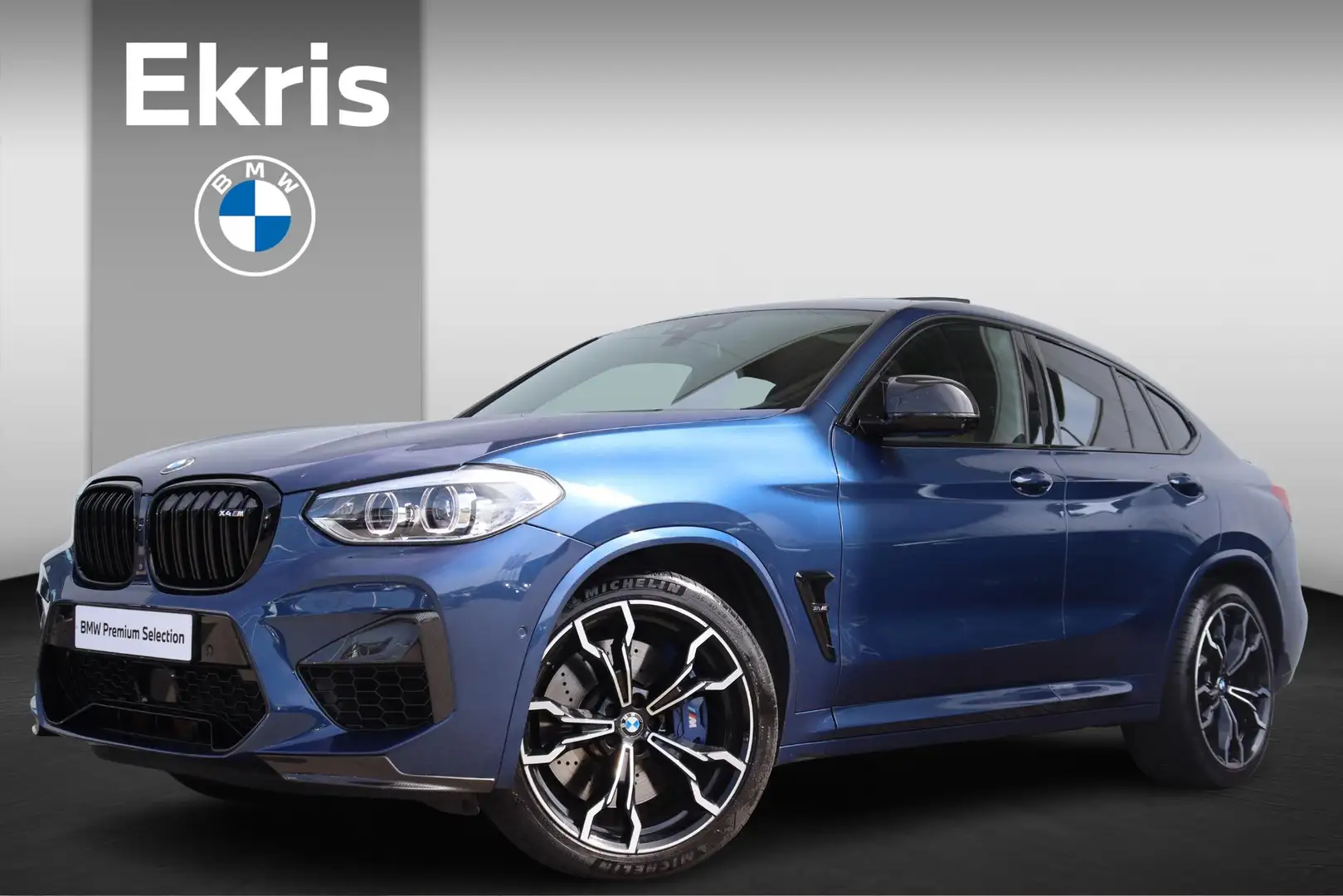 BMW X4 M Competition Head up display/  Panoramadak elektris Blauw - 1