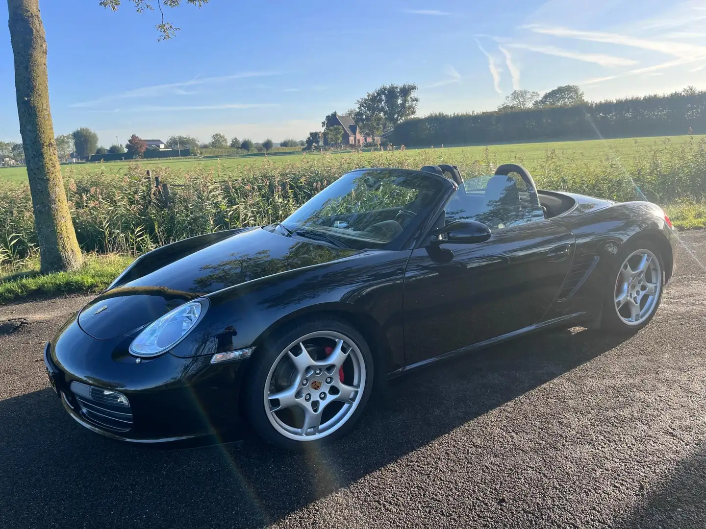 Porsche Boxster S 3.2 | S 280 PK | ondh. volledig Zwart - 1