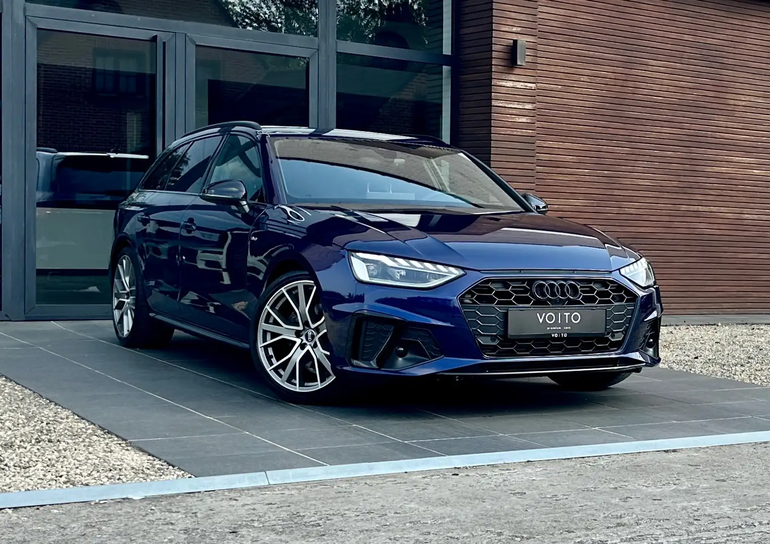 Audi A4 Avant 35TFSI S-LINE COMPETITION 360CAM/MASSAGE/KEY Bleu - 1