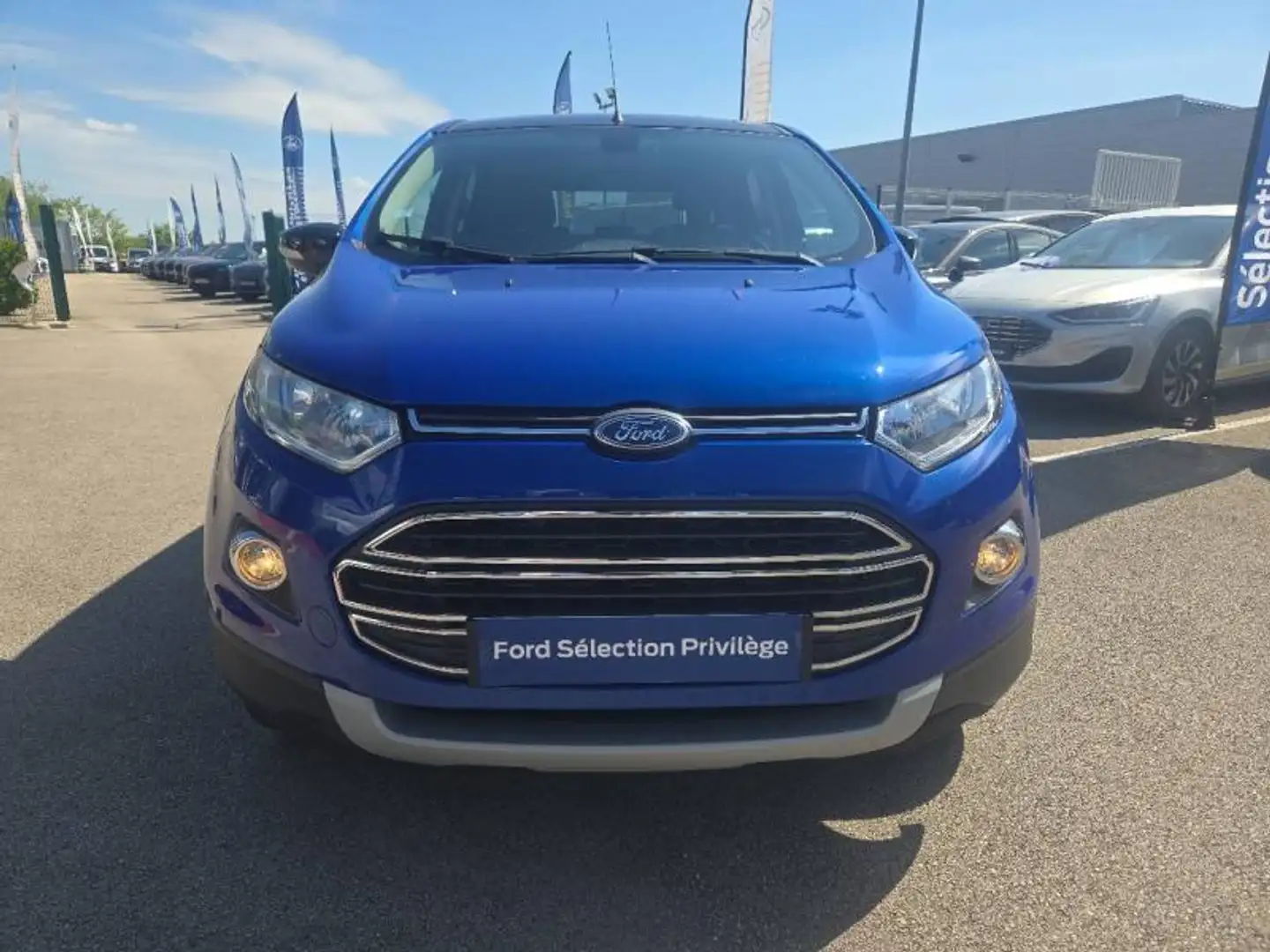 Ford EcoSport 1.0 EcoBoost 125ch Titanium S Bleu - 2
