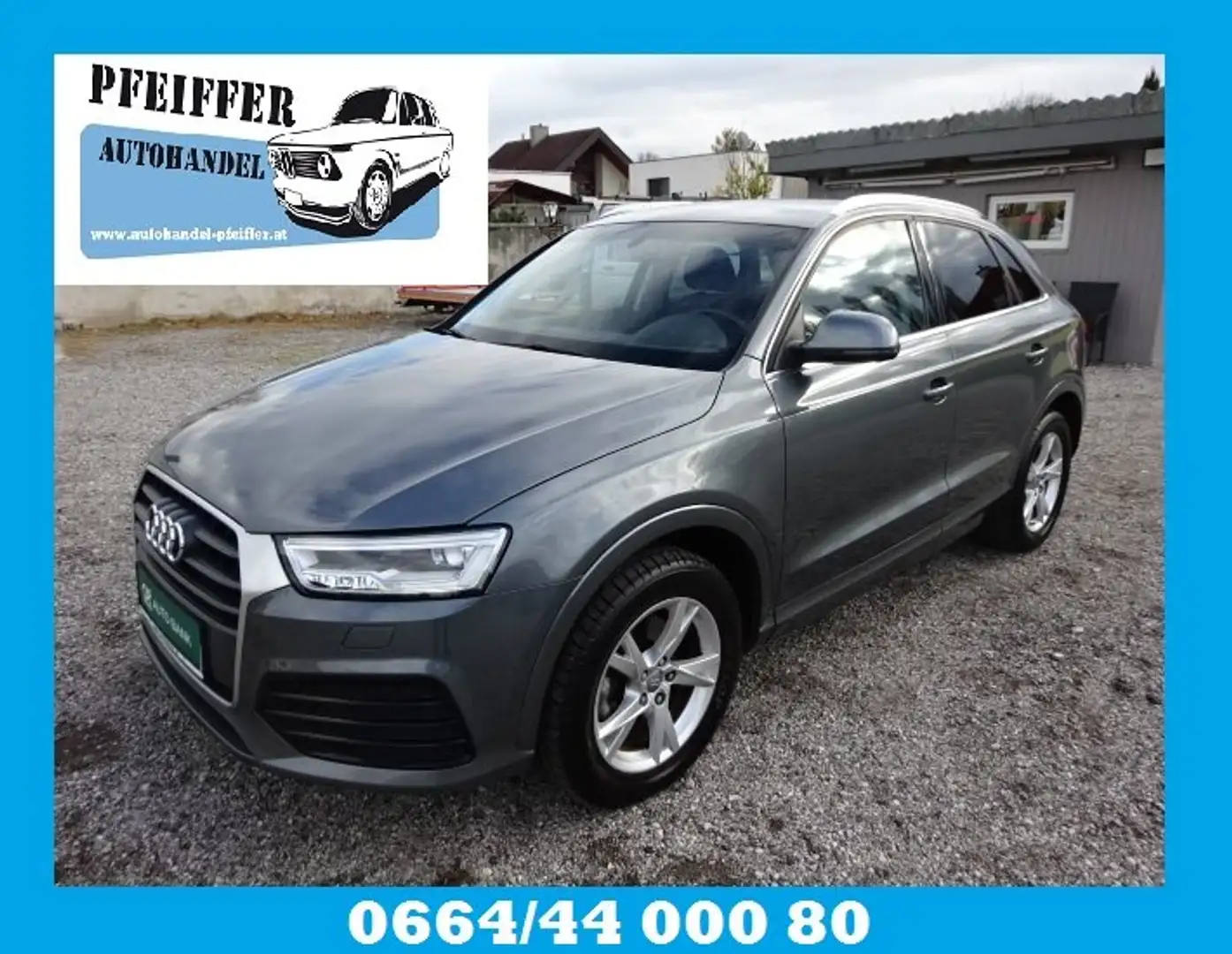 Audi Q3 Sport ÖAMTC Pickerl 1 Bes. 8x Alufelgen Nichtr. Grau - 1