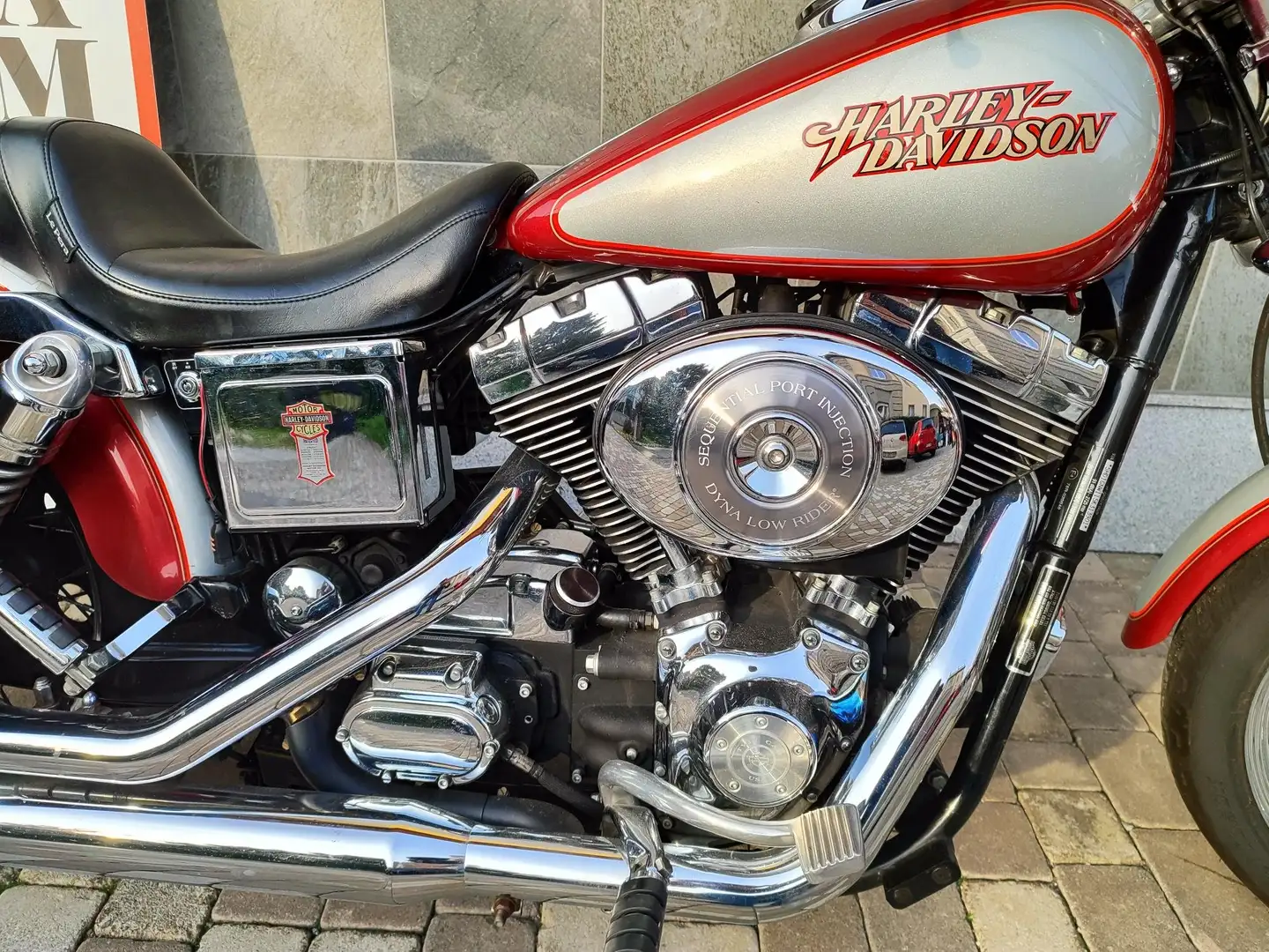 Harley-Davidson Dyna Low Rider 1450 Silber - 2