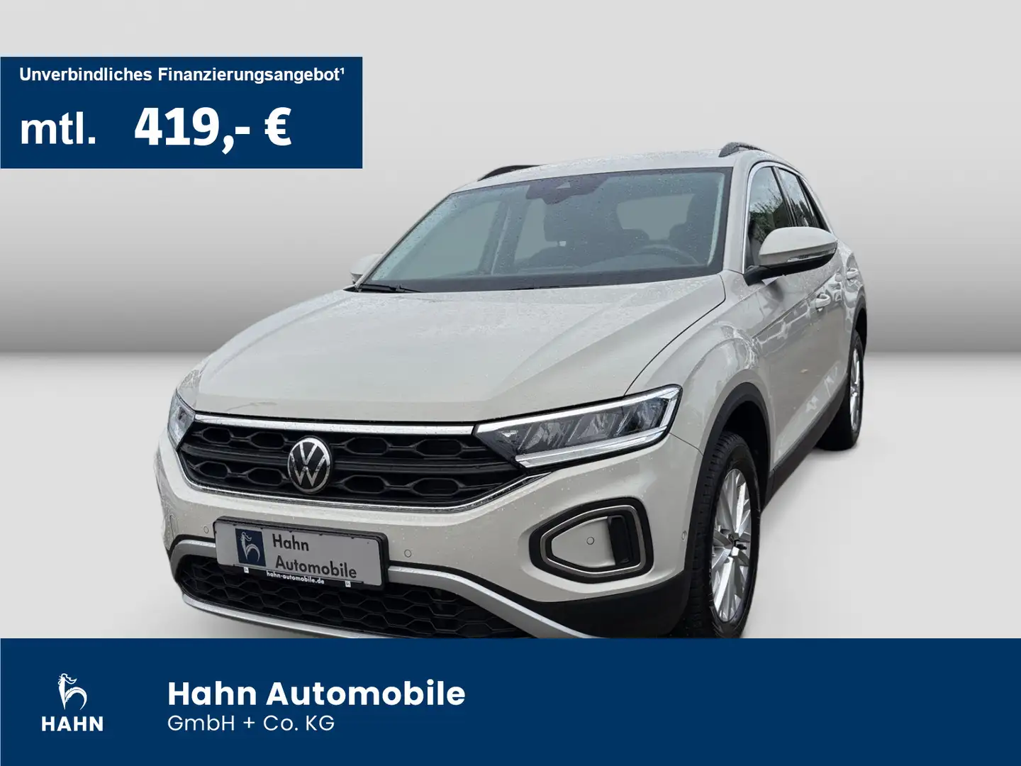 Volkswagen T-Roc 1.5TSI DSG Life AHK LED Navi PDC Sitzheiz Grau - 1