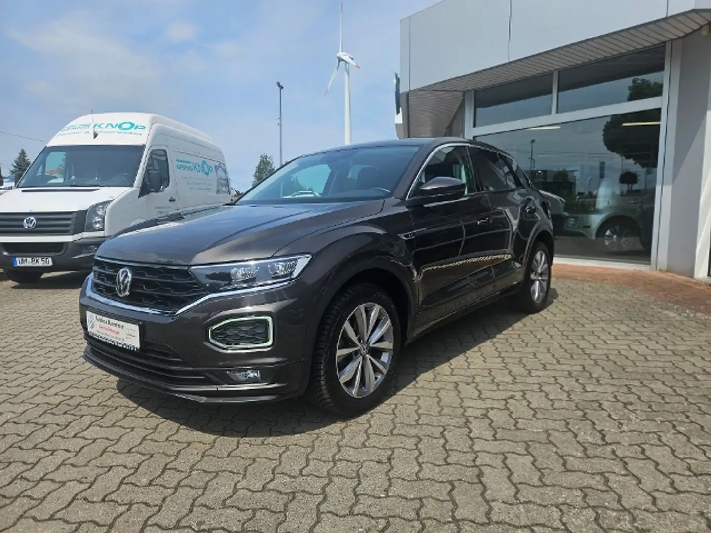 Volkswagen T-Roc 1.5 TSI R-LIne Brun - 2