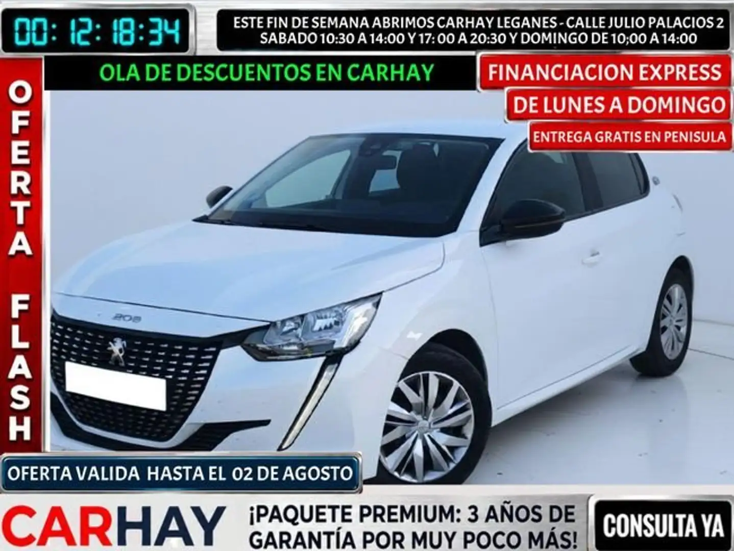 Peugeot 2008 1.6 BlueHDI S&S Active 100 Blanco - 1