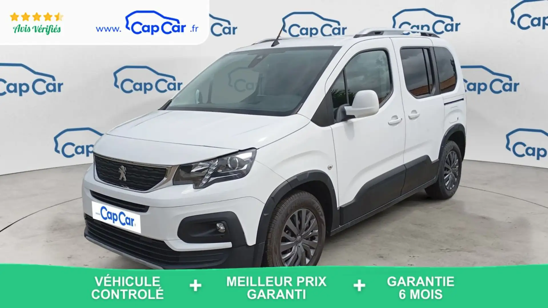 Peugeot Rifter 1.5 BlueHDi 100 Allure Білий - 1