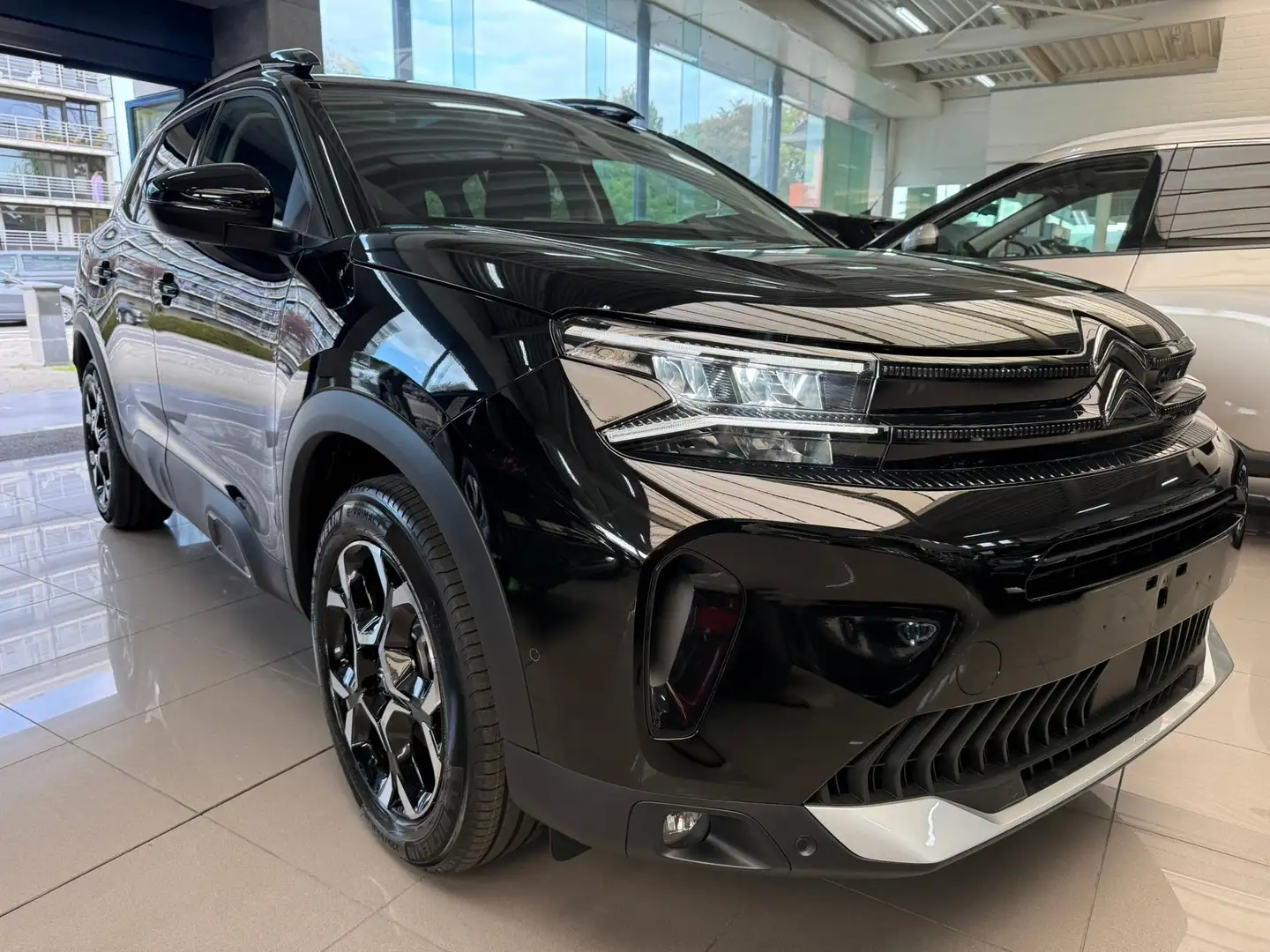Citroen C5 Aircross HYBRID 145 e-DSC6 MAX + OPEN DAK/EL.KOFFER - NIEUW Noir - 1
