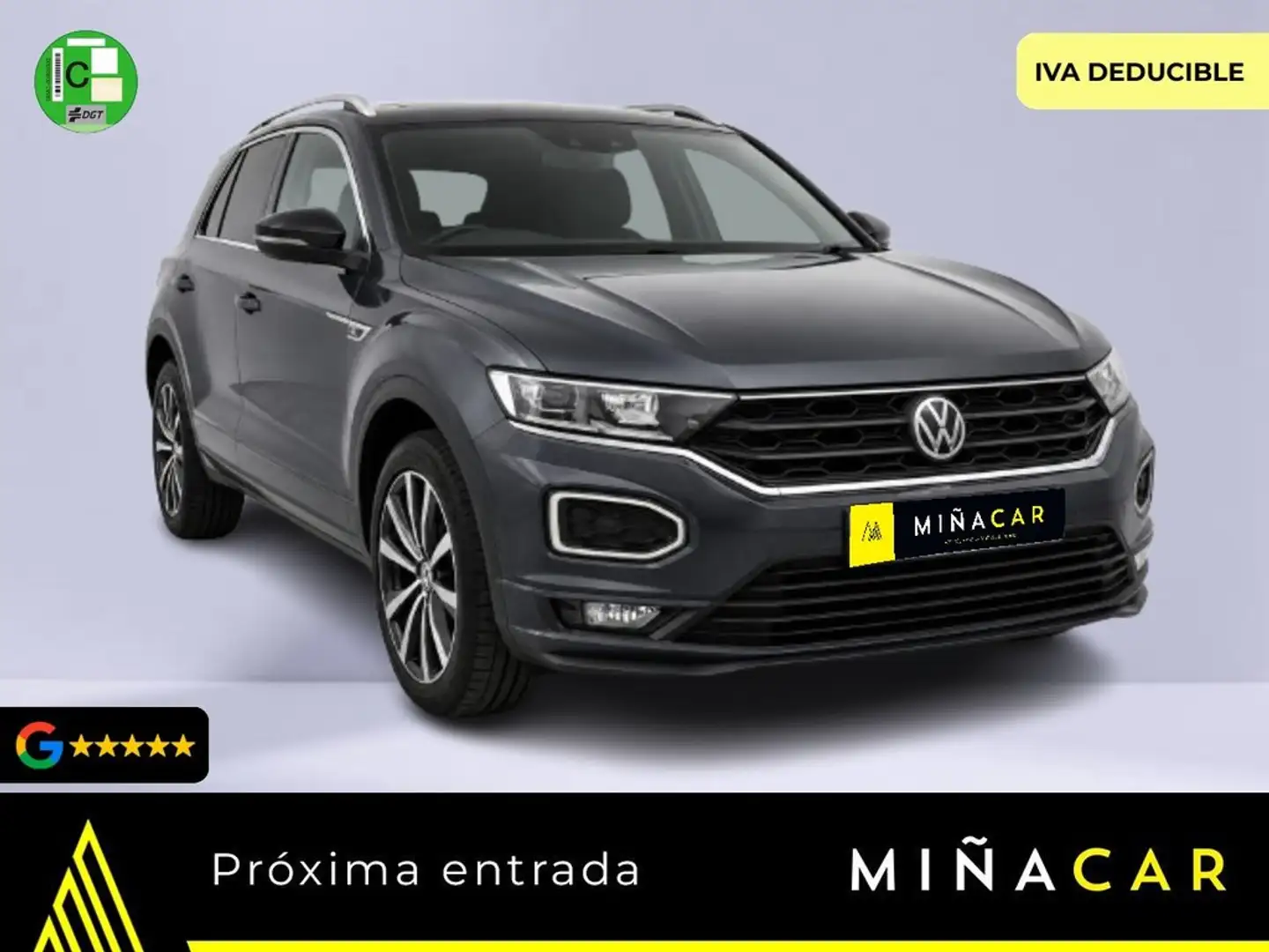 Volkswagen T-Roc 2.0TDI Sport DSG7 Gris - 1