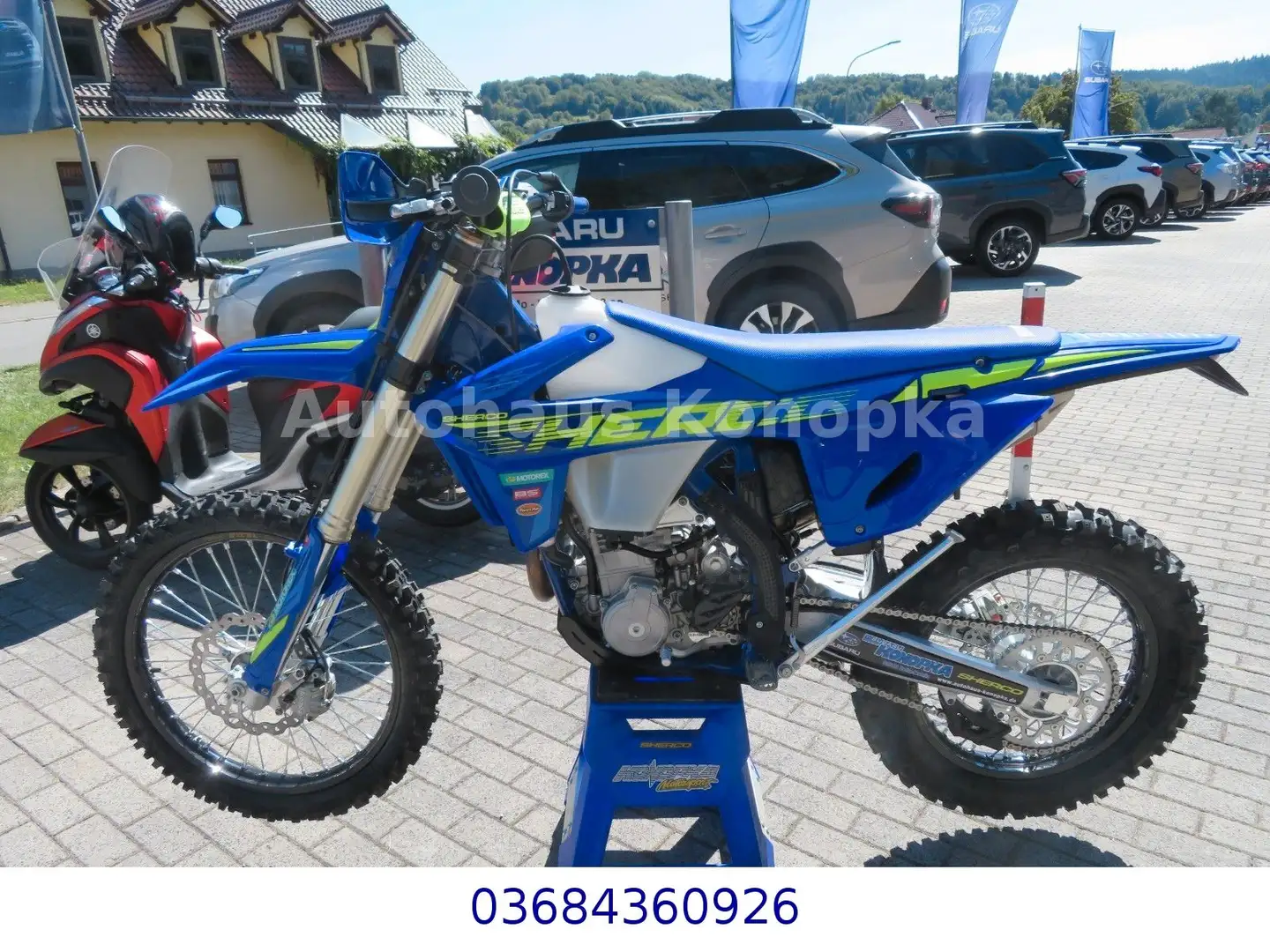 Sherco 500 SEF Factory 2026 mit Zulassung Blau - 2