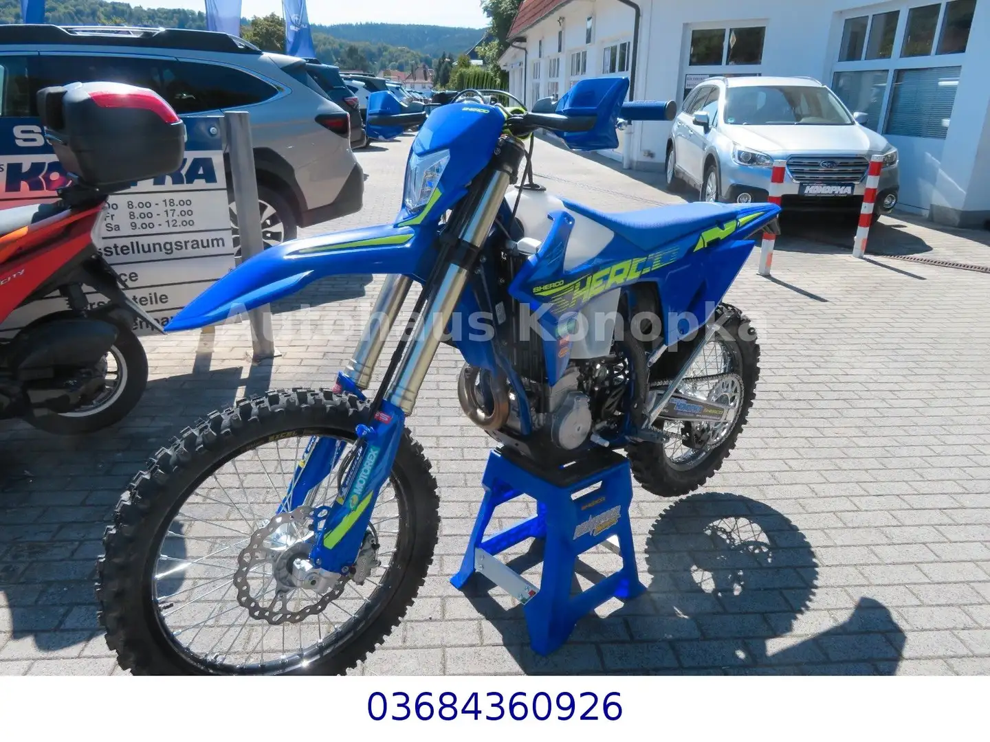 Sherco 500 SEF Factory 2026 mit Zulassung Blau - 1