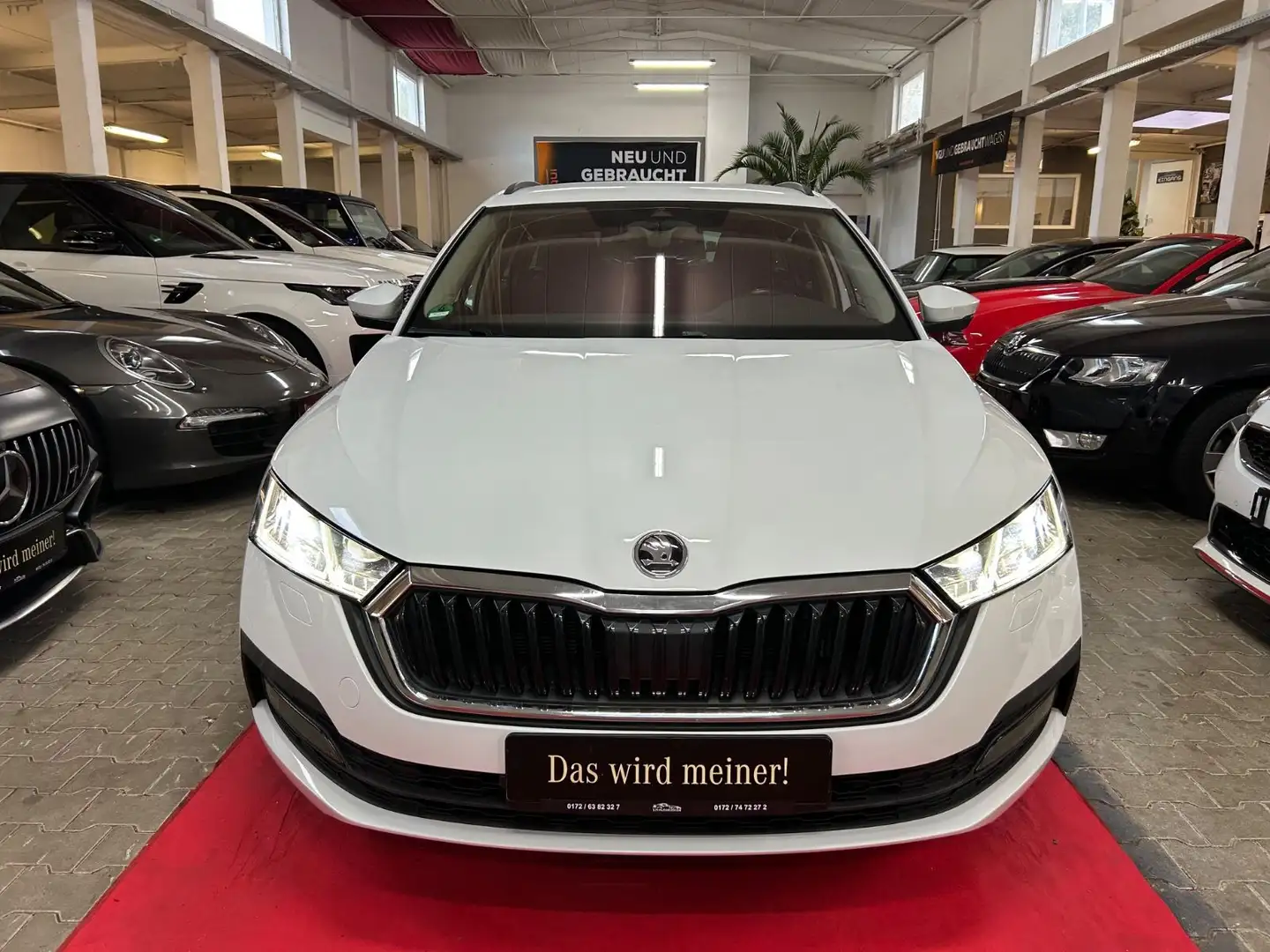 Skoda Octavia Combi Ambition*TÜV NEU*ACC*LED* Weiß - 2