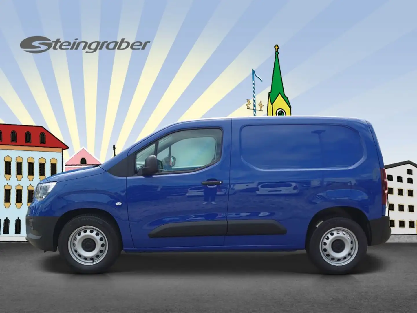 Opel Combo-e Cargo (50-kWh) (Modell 2018) Blau - 2