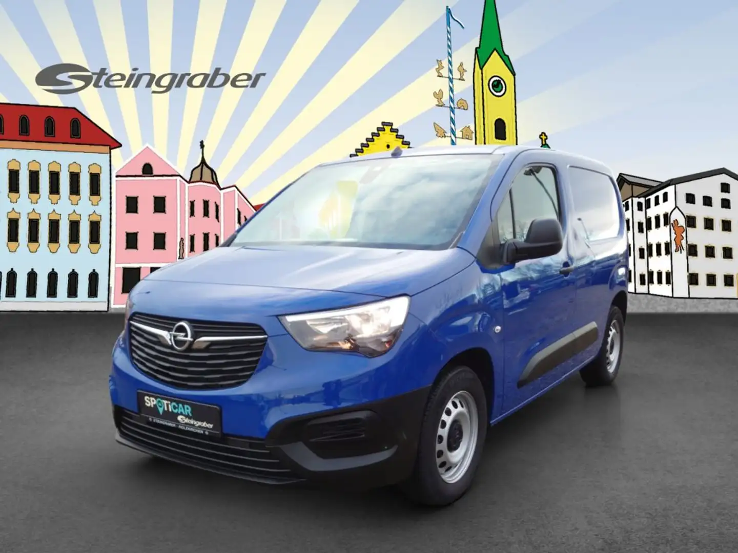 Opel Combo-e Cargo (50-kWh) (Modell 2018) Blau - 2