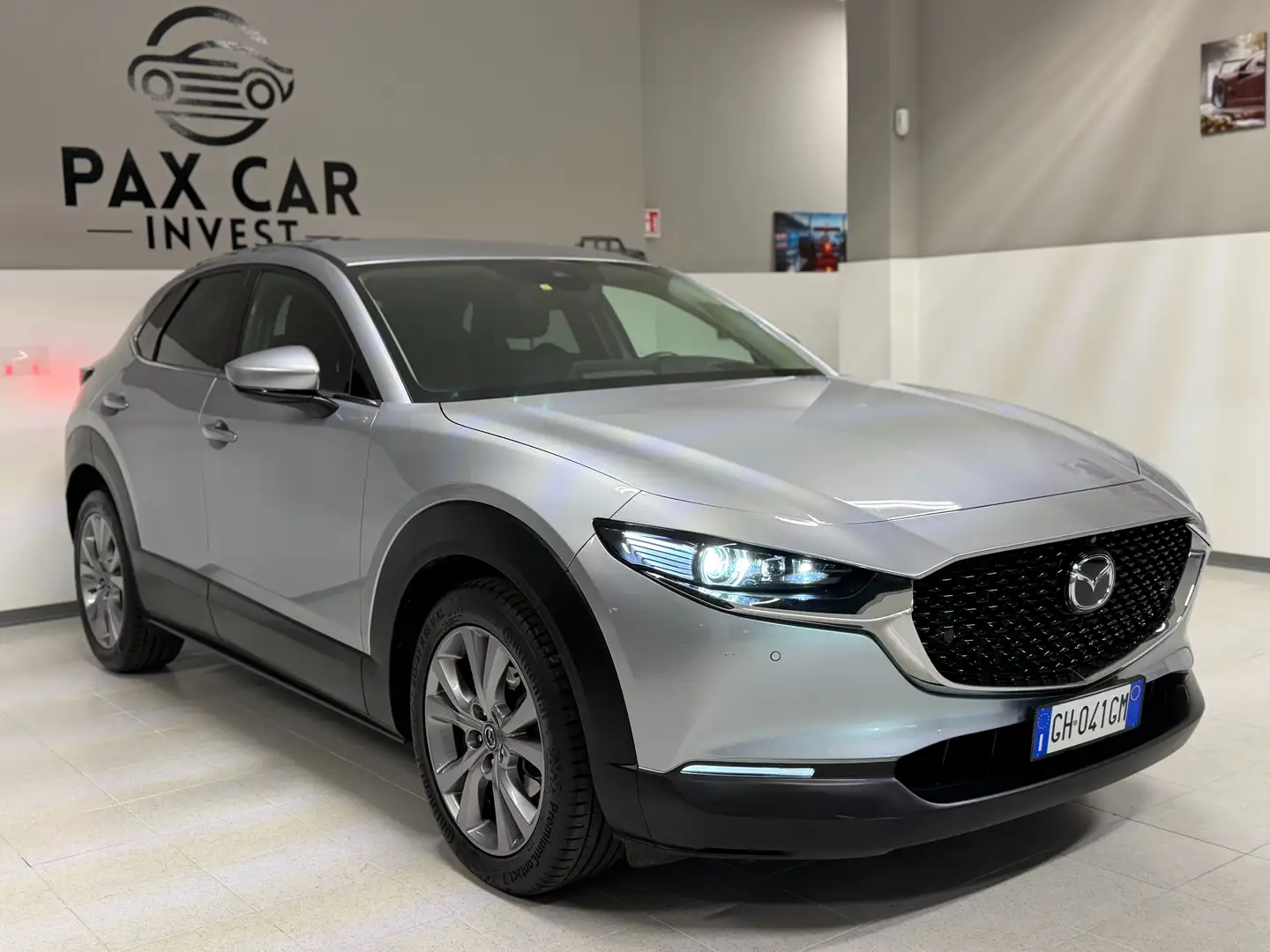 Mazda CX-30 2.0 M-Hybrid EXECUTIVE 2WD 122CV UNICOPROPRIETARIO Argento - 2