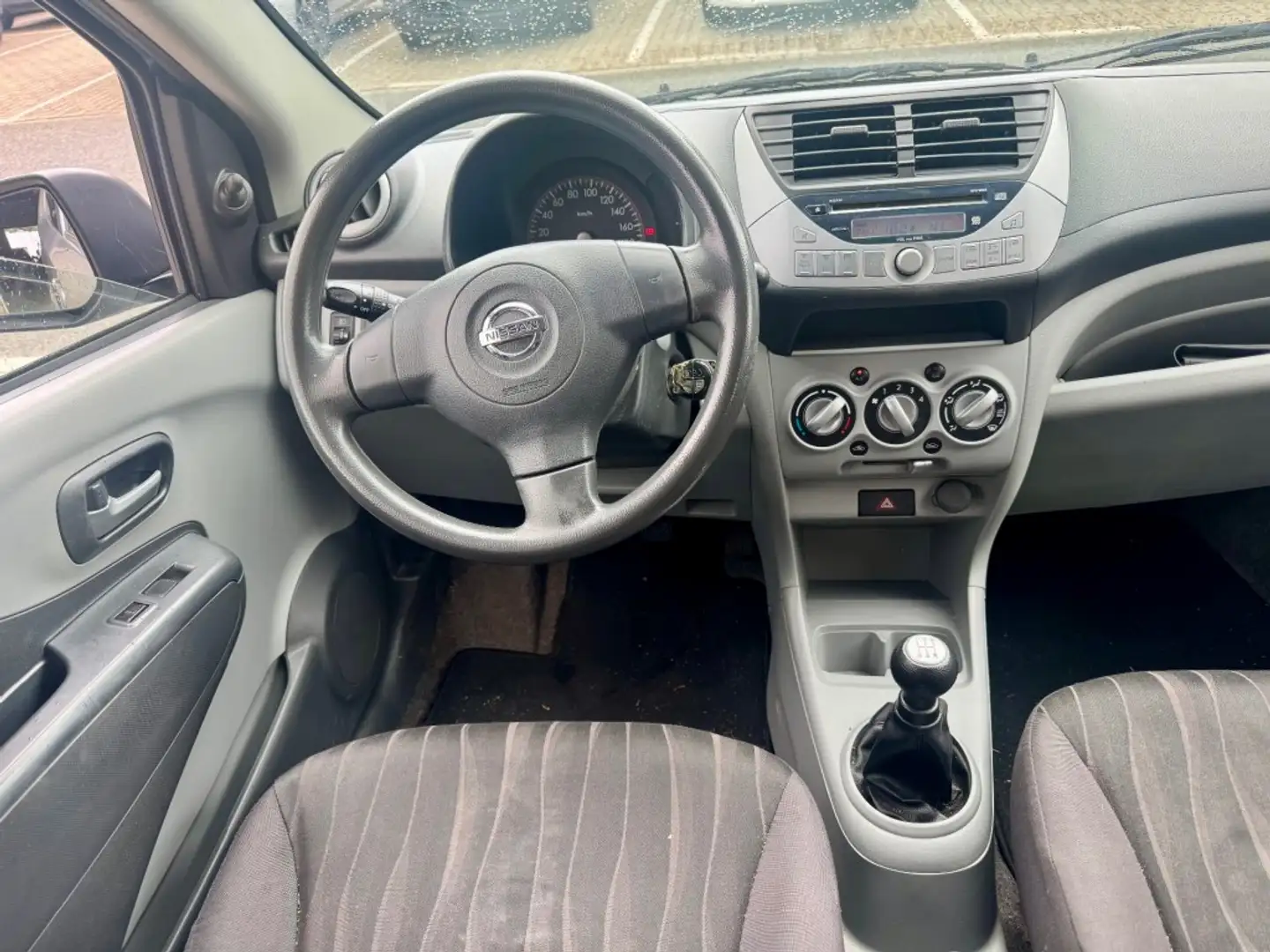 Nissan Pixo 1.0 Acenta AIRCO 5DRS 1STE EIG. NETTE AUTO LMV NAP Szary - 2