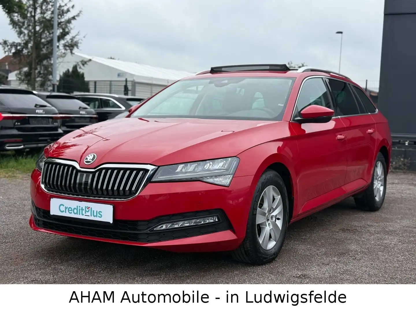 Skoda Superb Combi Ambition|PANO|VIRTUAL|AHK|ACC|LANE Rot - 1