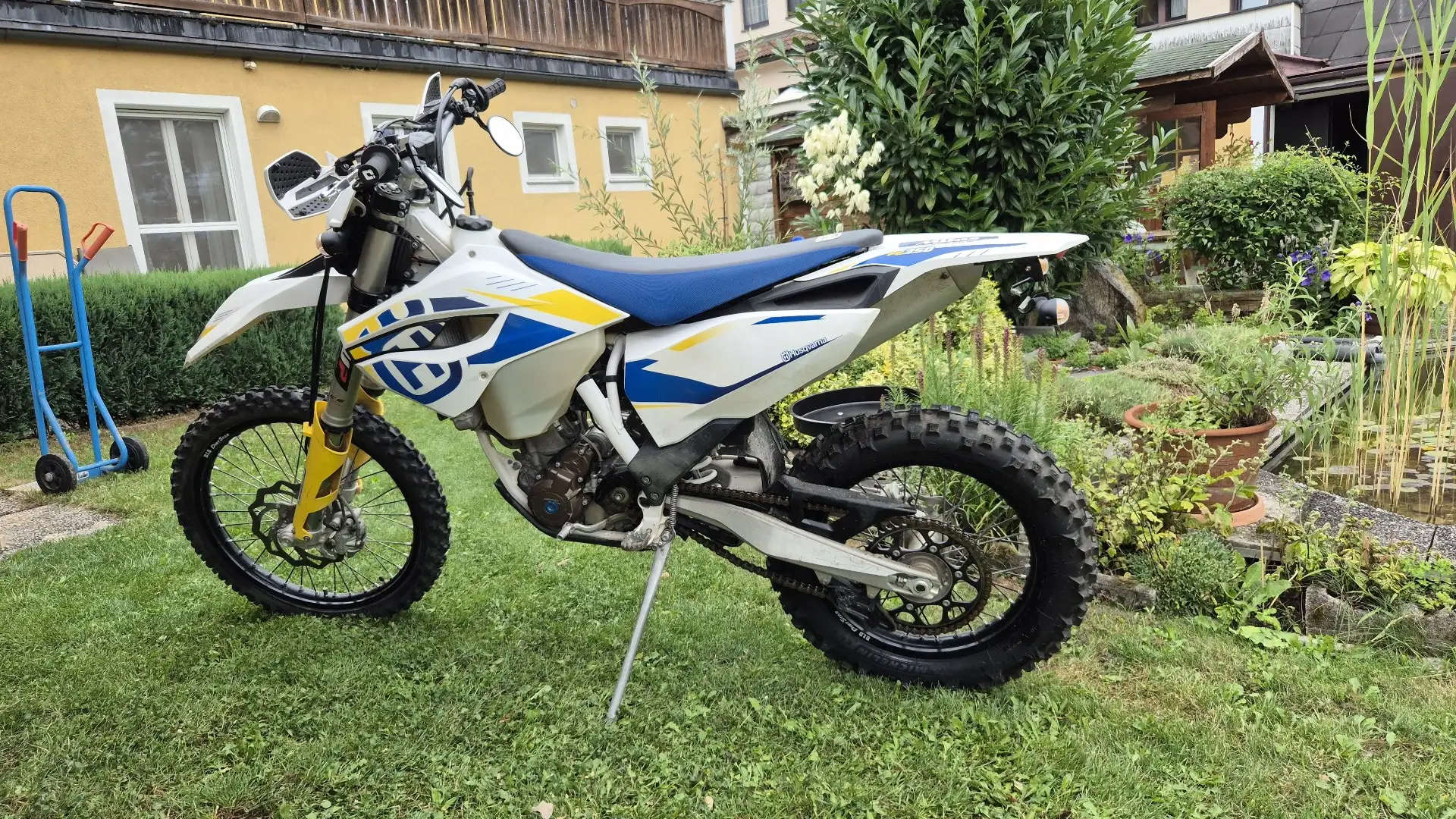 Husqvarna FE 350 Blanc - 2