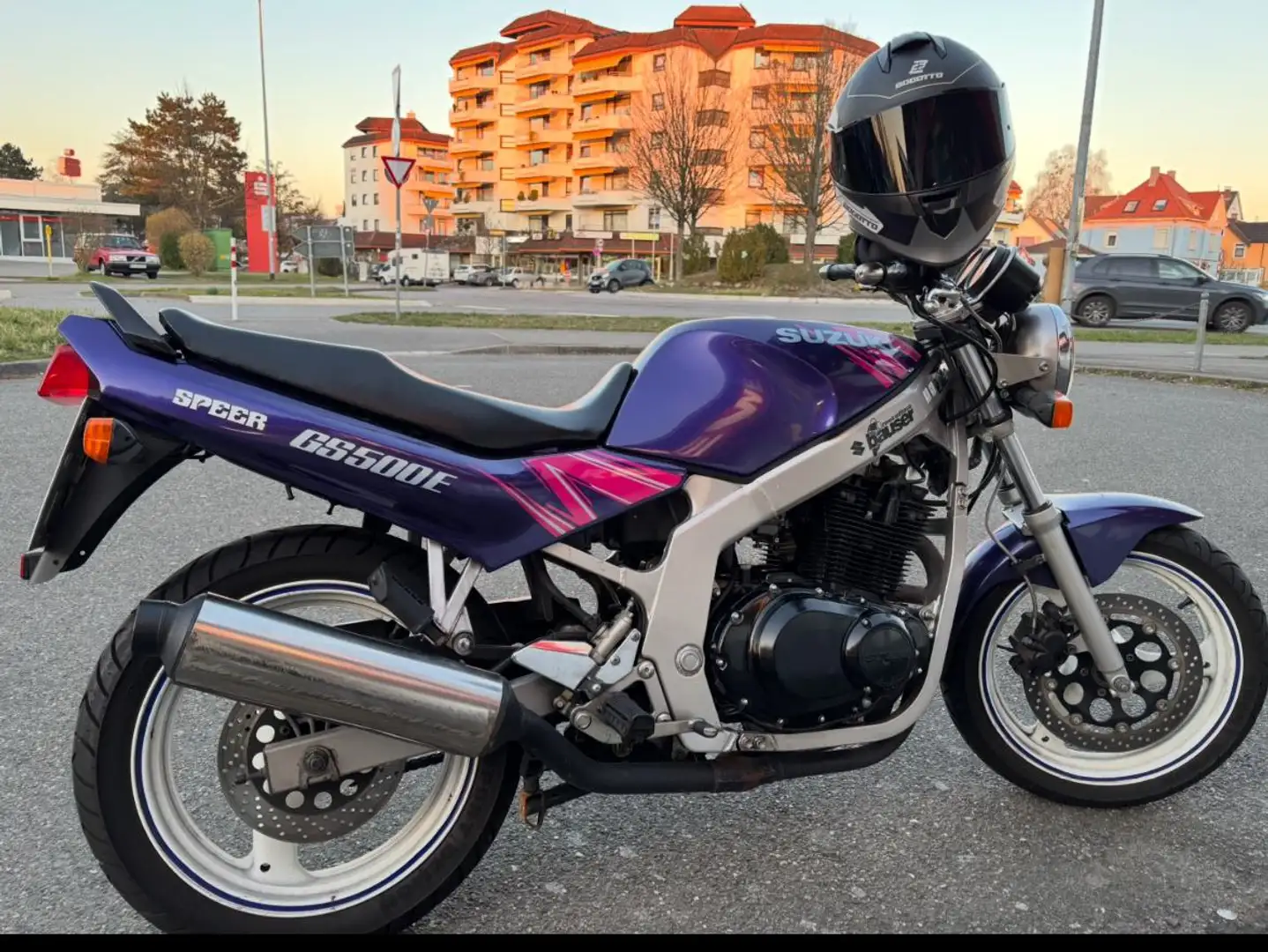 Suzuki GS 500 Violett - 1