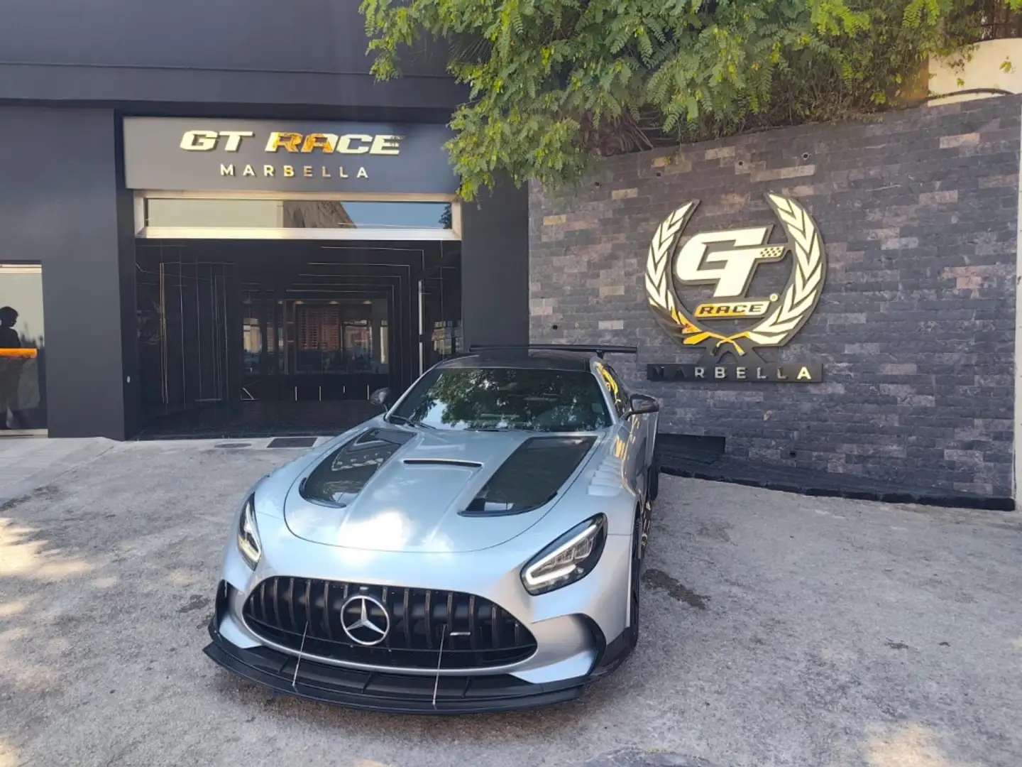 Mercedes-Benz AMG GT Coupé Black Series Gris - 1
