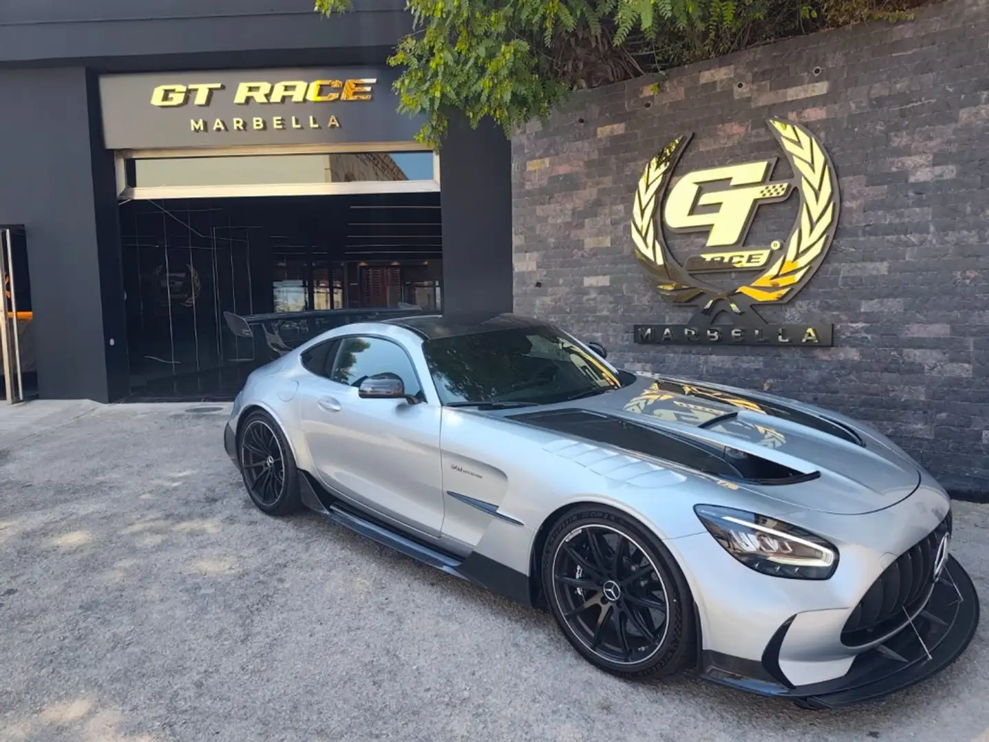 Mercedes-Benz AMG GT Coupé Black Series Gris - 2