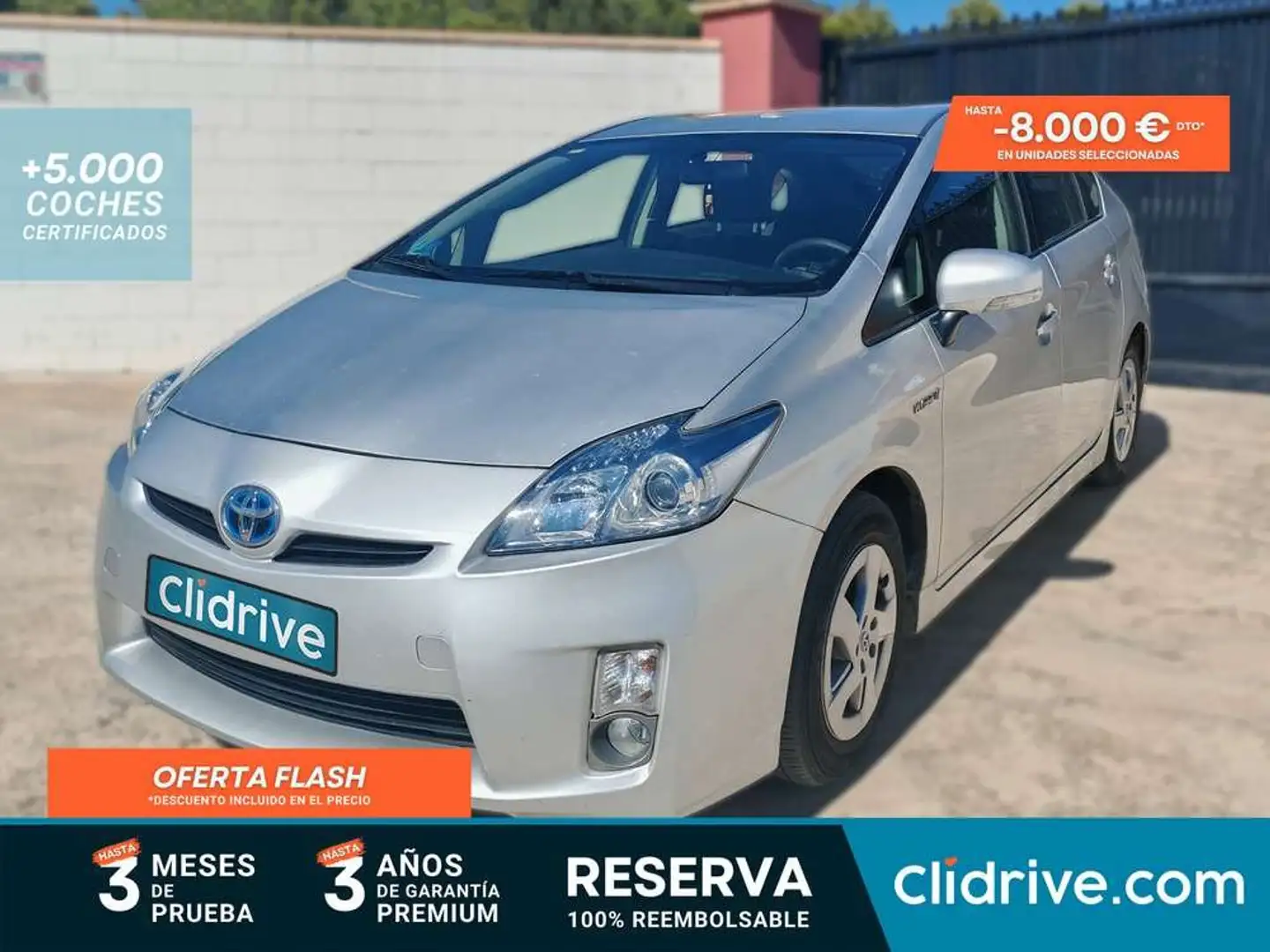 Toyota Prius 1.8 HSD ADVANCE Gris - 1