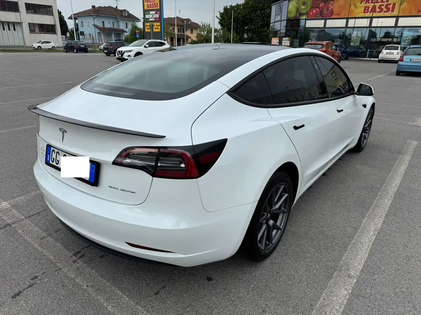 Tesla Model 3 Model 3 Long Range Dual Motor awd Bianco - 2